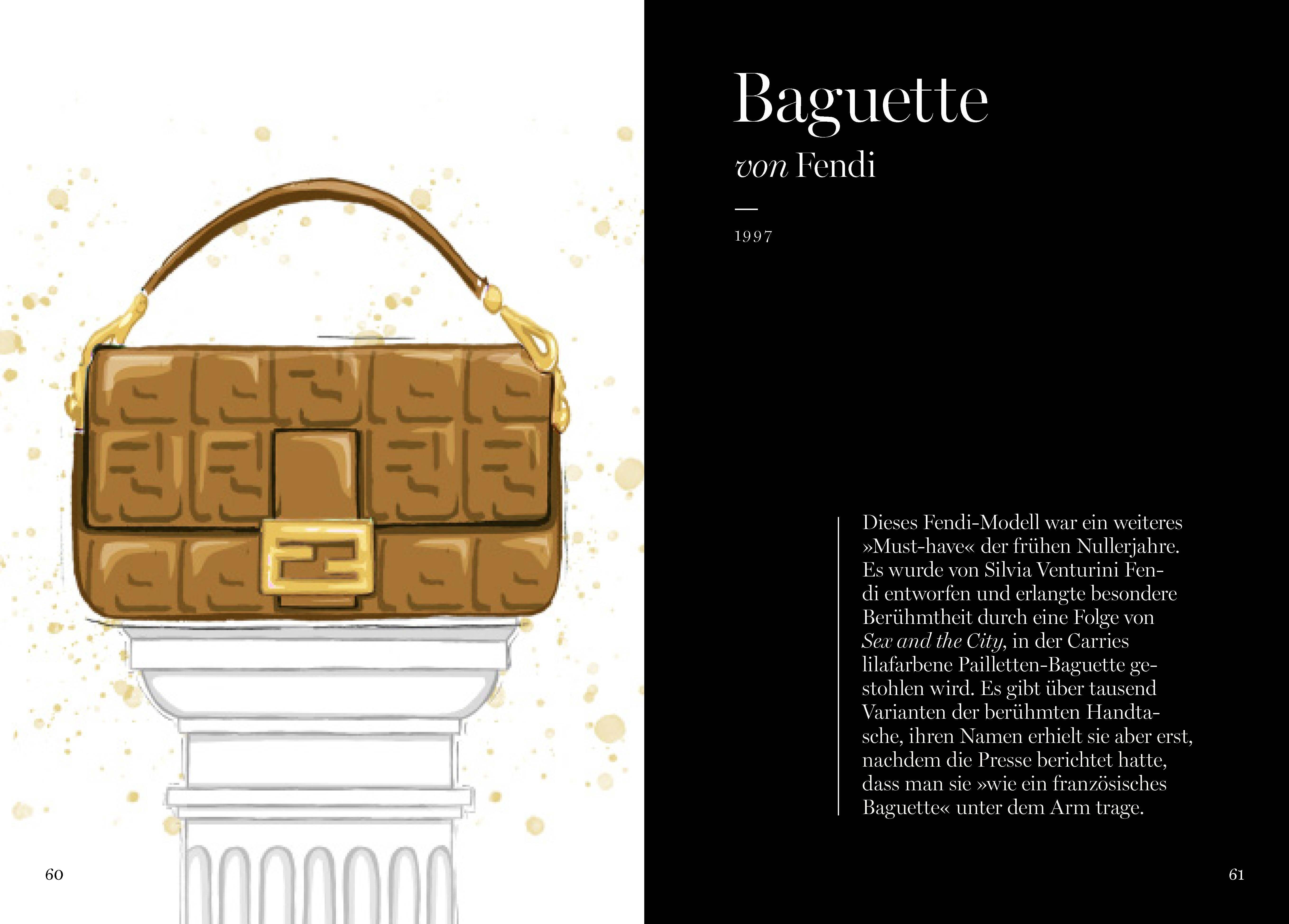 Beispielinhalt (Bild) Die Handtasche - Eine illustrierte Hommage an einen Modeklassiker