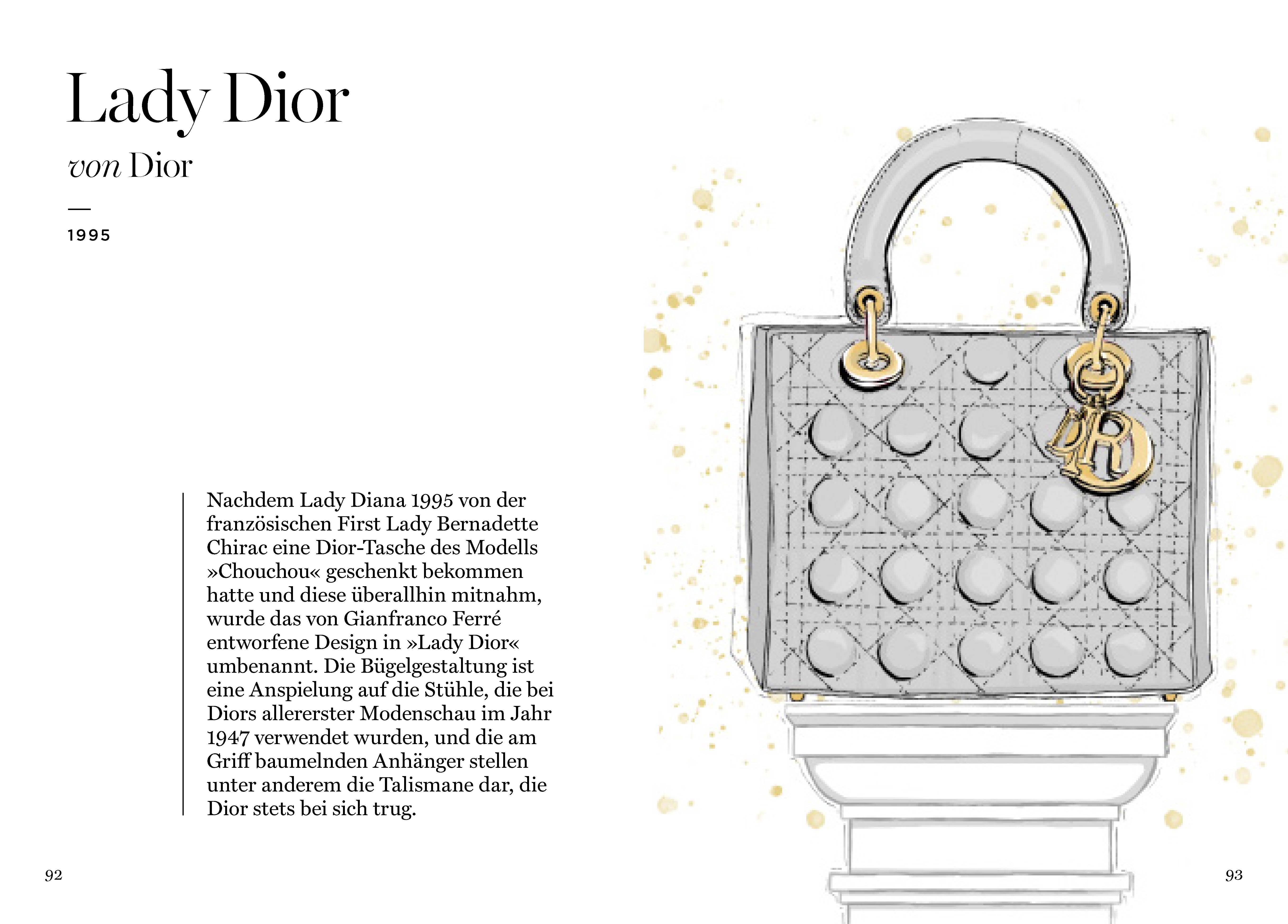 Beispielinhalt (Bild) Die Handtasche - Eine illustrierte Hommage an einen Modeklassiker