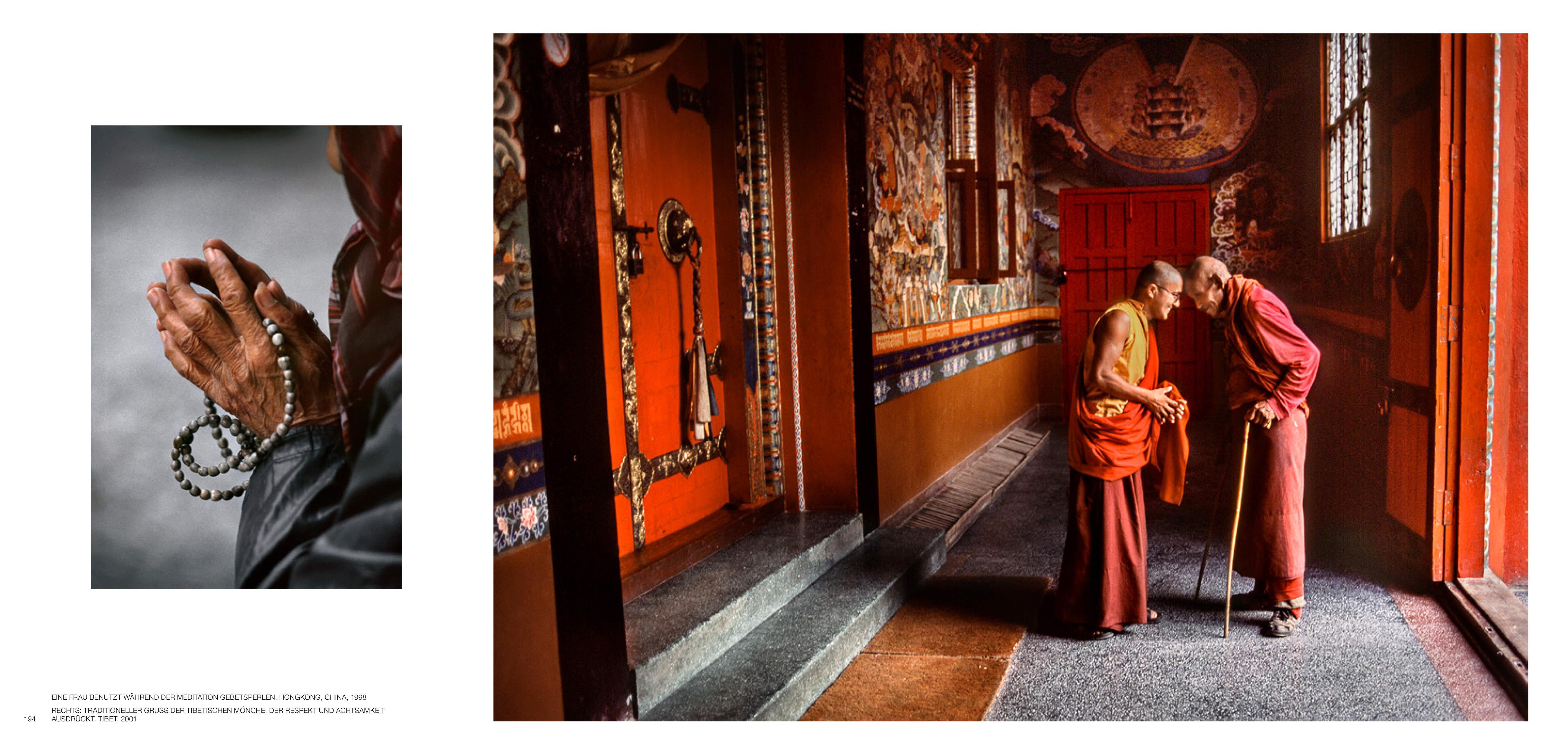 Beispielinhalt (Bild) Steve McCurry: Devotion. Hingabe. 150 Farbfotografien zeigen die vielen Gesichter eines universellen Gefühls