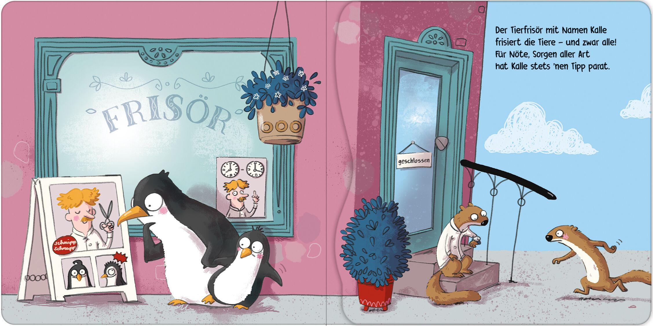 Beispielinhalt (Bild) Mähne schneiden? Bitte sehr! Komm zu Kalle Tierfrisör