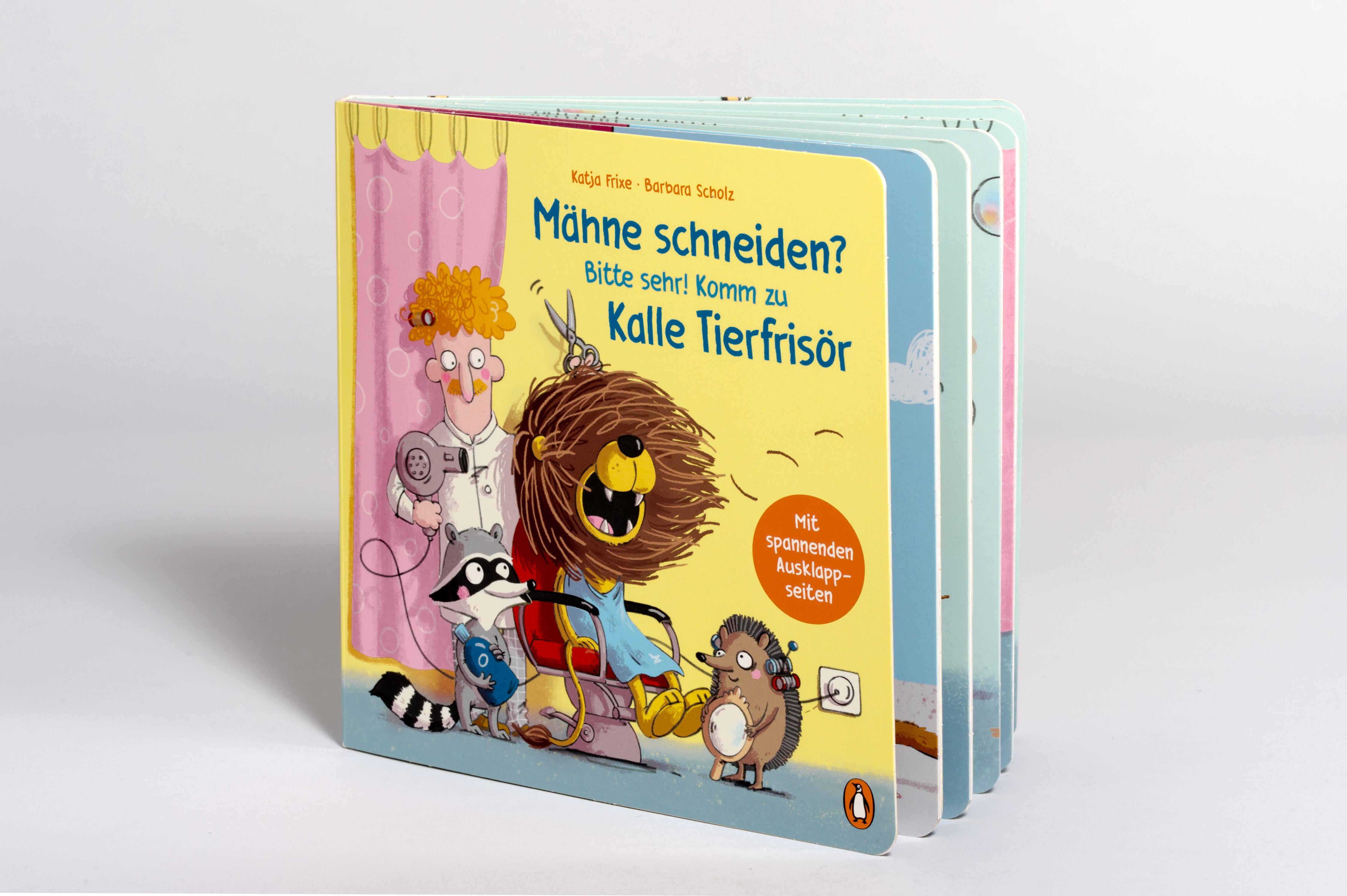 Beispielinhalt (Bild) Mähne schneiden? Bitte sehr! Komm zu Kalle Tierfrisör