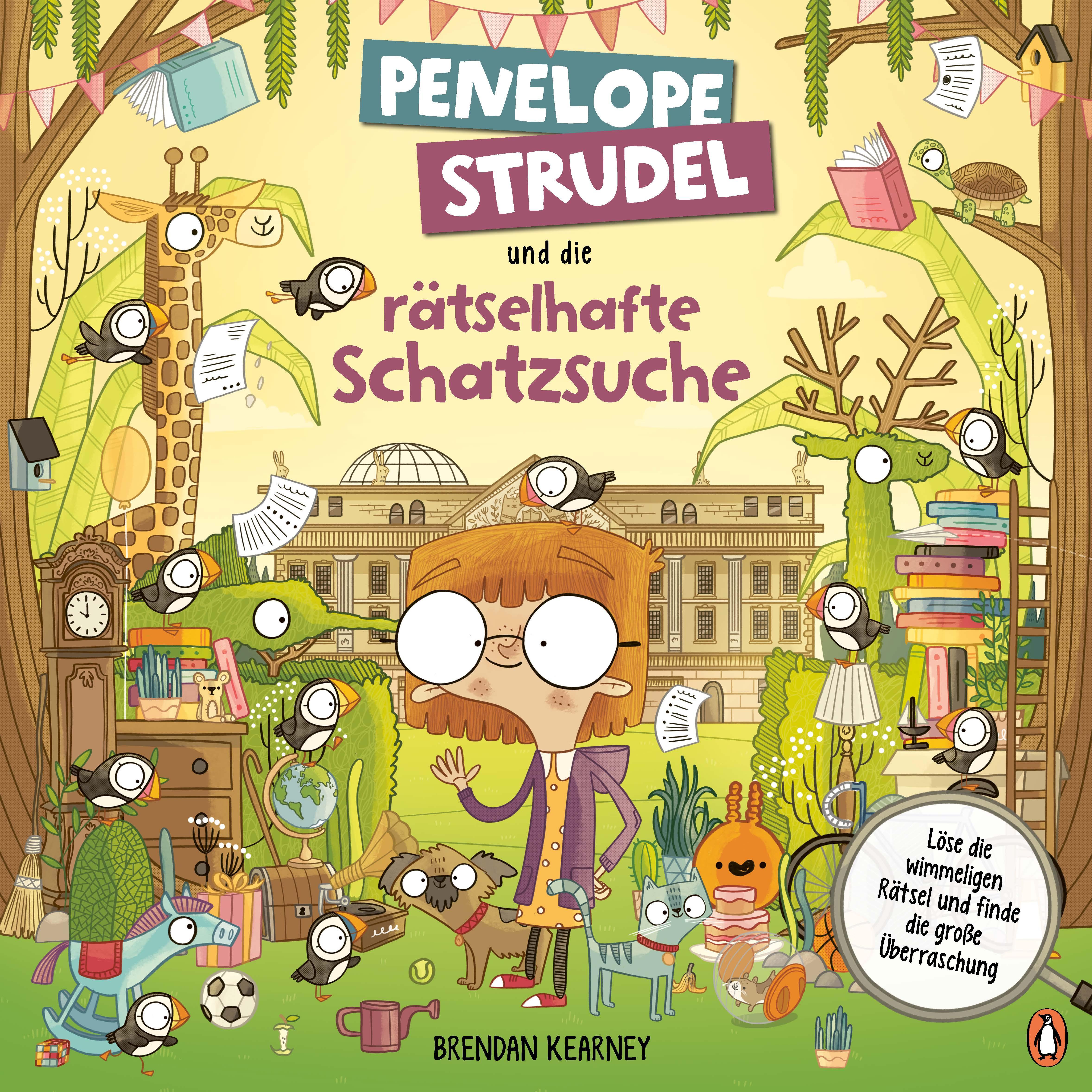 Vorderes Coverbild Penelope Strudel und die rätselhafte Schatzsuche