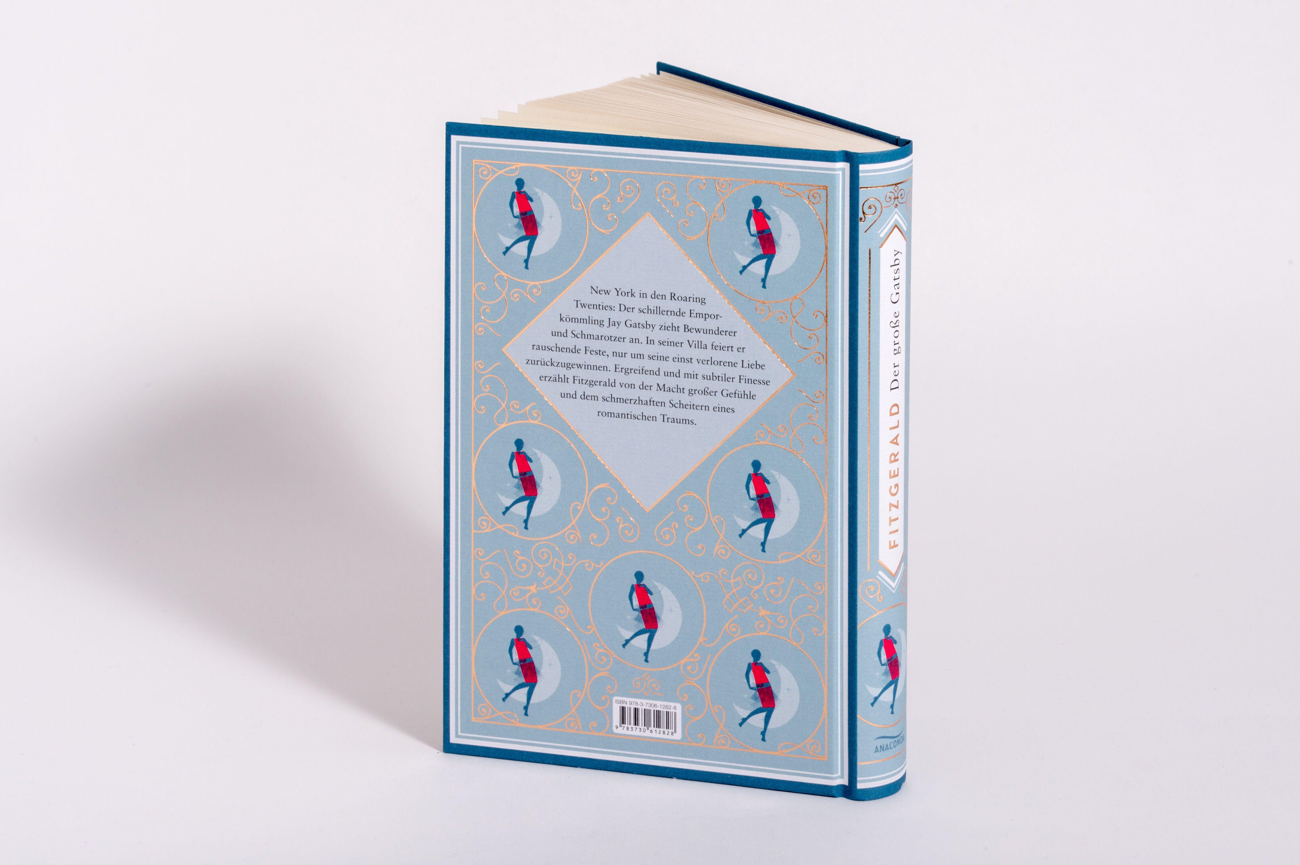 Beispielinhalt (Bild) Der große Gatsby. Schmuckausgabe mit Kupferprägung