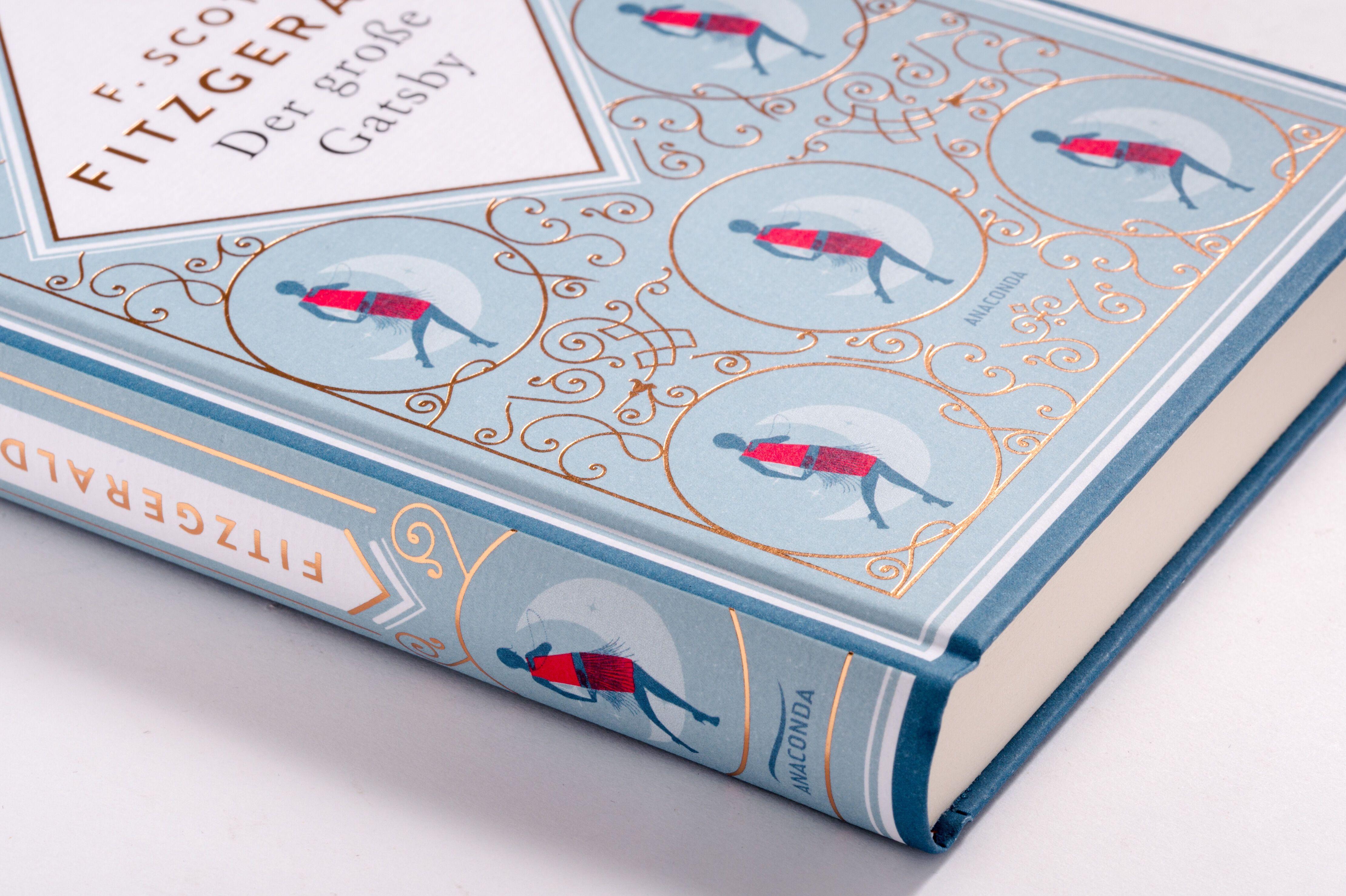 Beispielinhalt (Bild) Der große Gatsby. Schmuckausgabe mit Kupferprägung