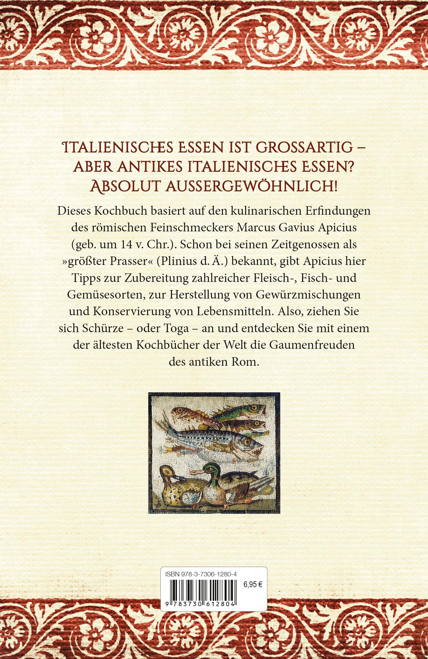 Beispielinhalt (Bild) Das Kochbuch des Apicius. Rezepte aus dem alten Rom