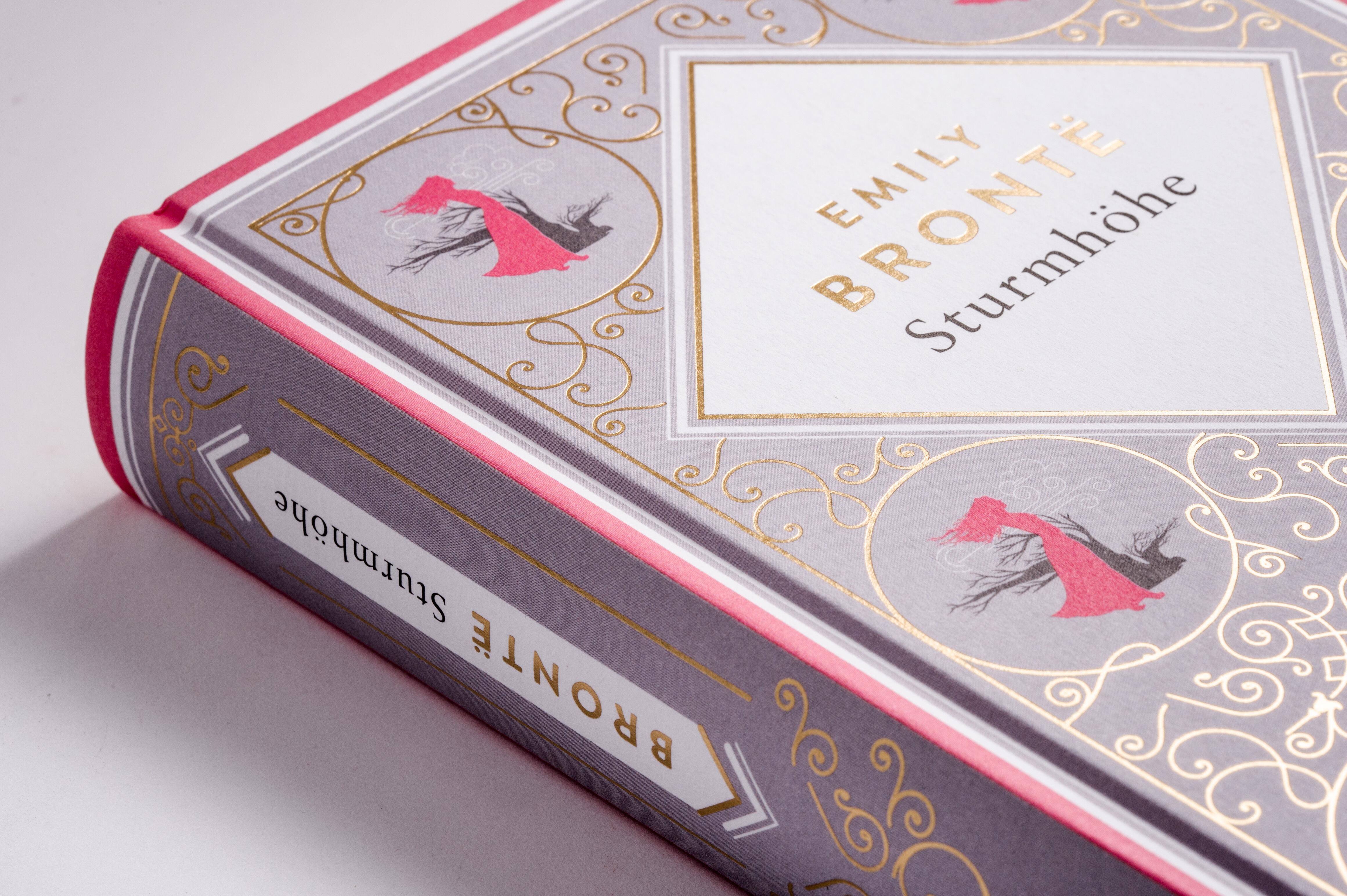 Beispielinhalt (Bild) Sturmhöhe. Vollständige Ausgabe des englischen Klassikers. Schmuckausgabe mit Goldprägung