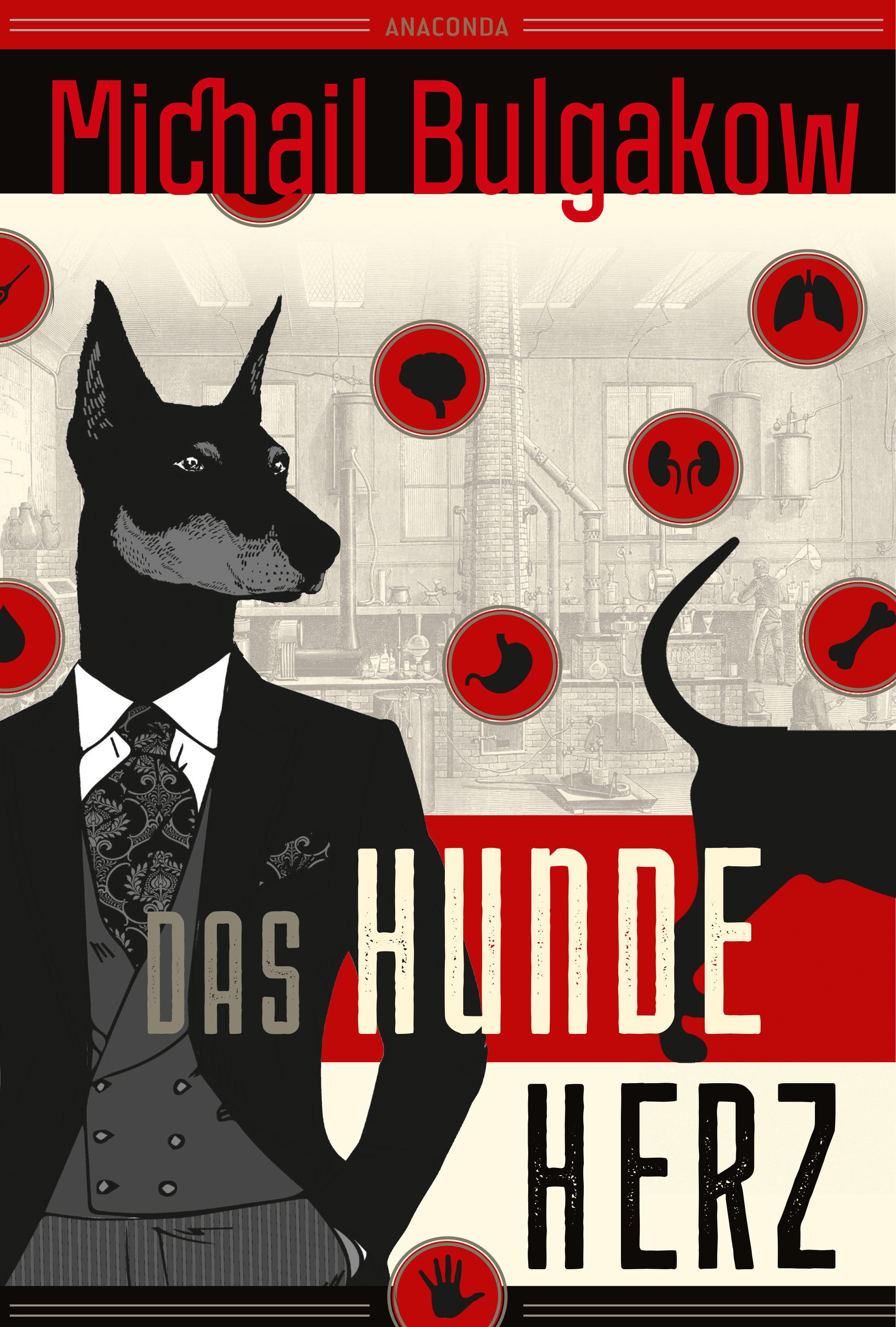 Vorderes Coverbild Das Hundeherz. Vollständig neu übersetzt von Alexandra Balina