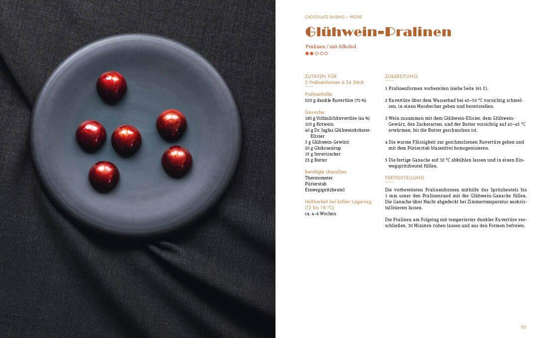 Beispielinhalt (Bild) Schokolade & Drinks edel kombiniert