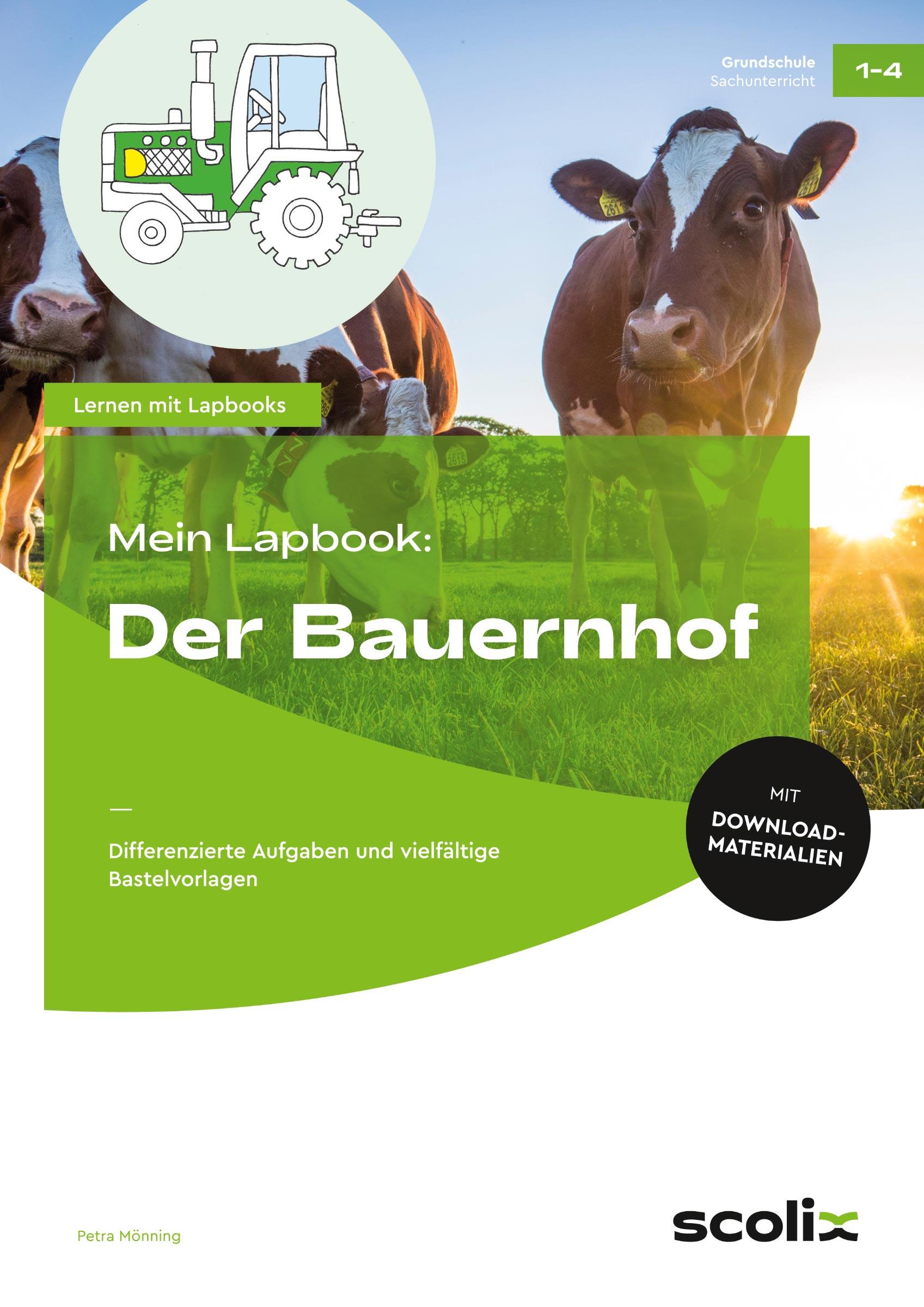 Vorderes Coverbild Mein Lapbook: Der Bauernhof