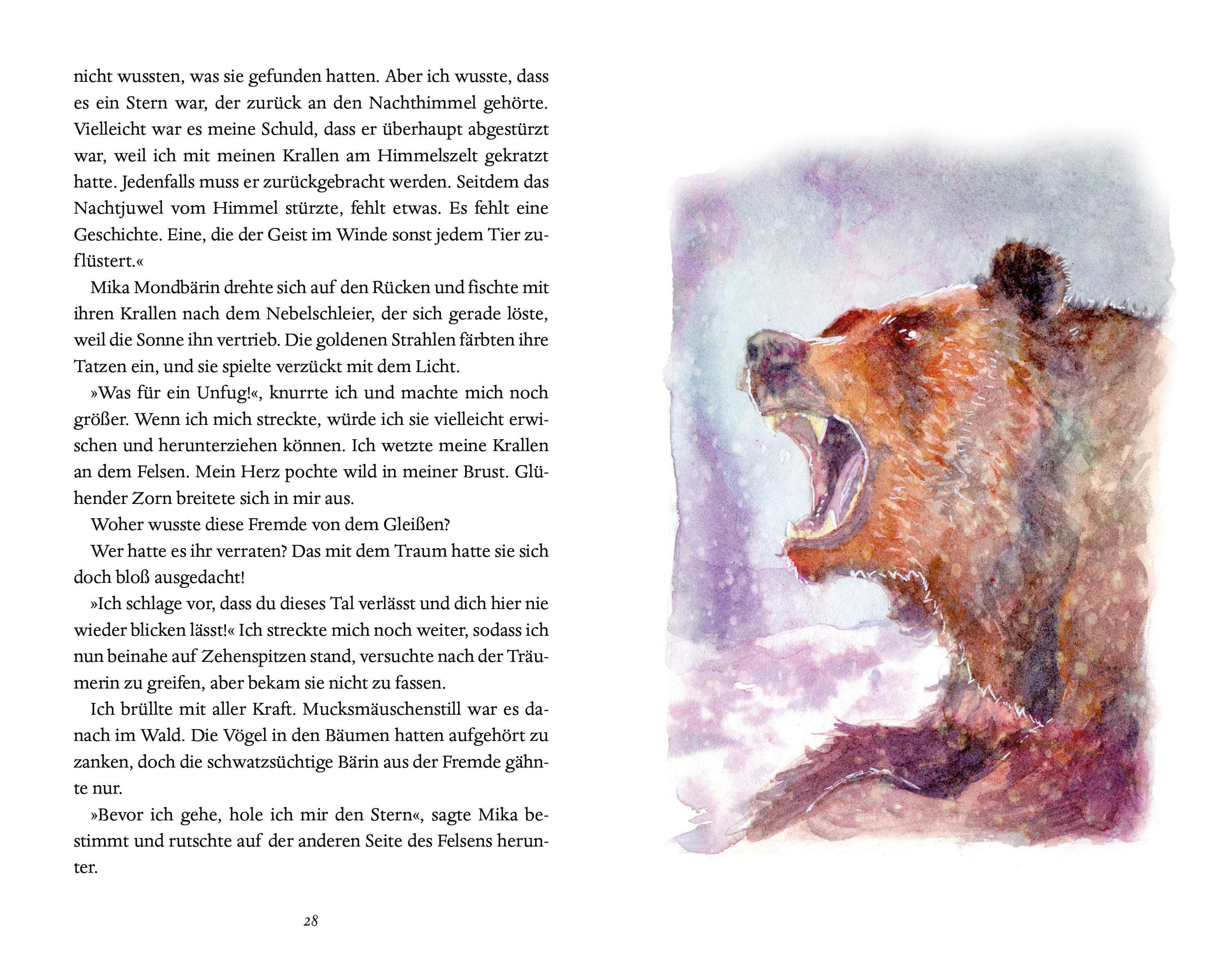 Beispielinhalt (Bild) Triumph der himmelblauen Nacht