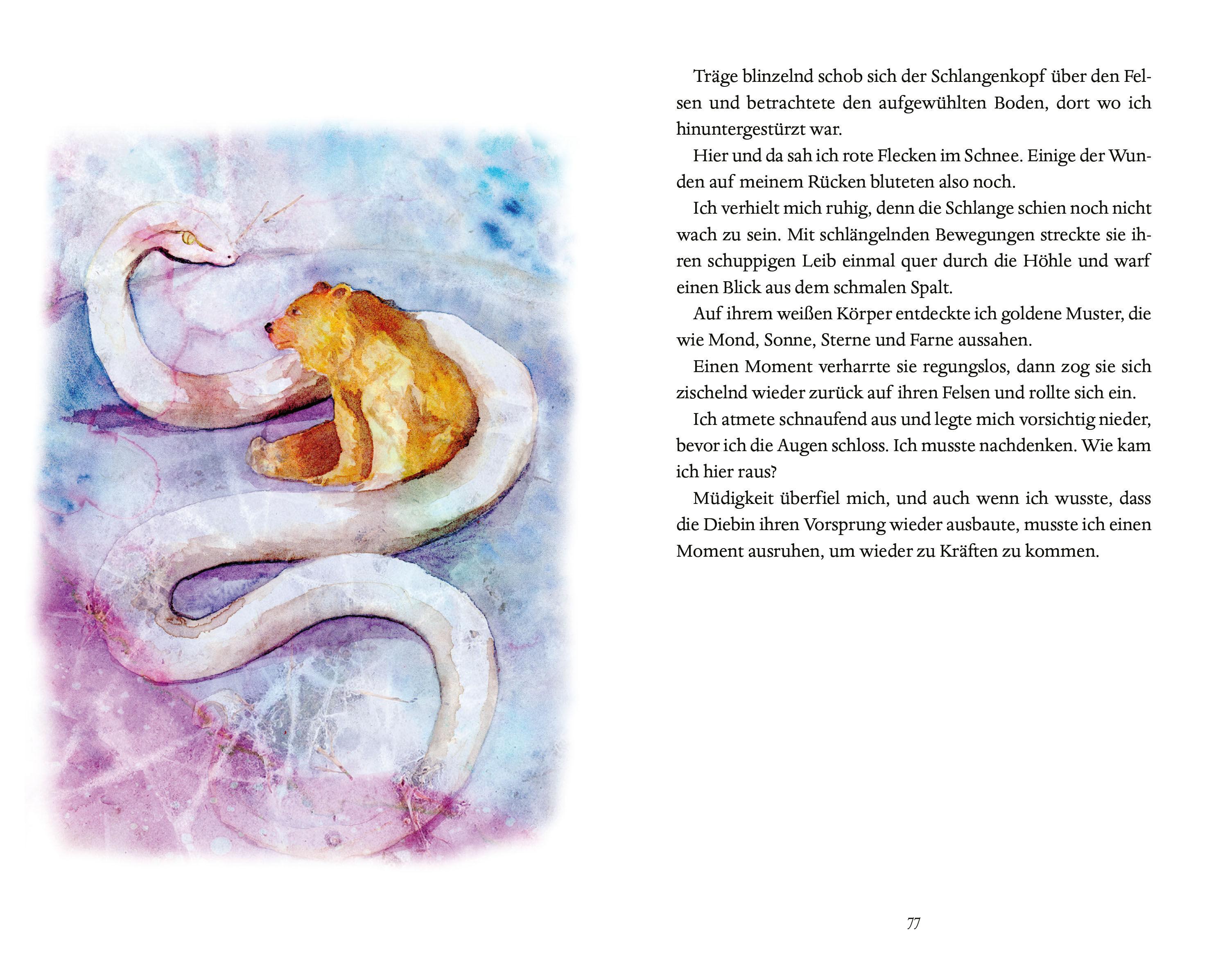 Beispielinhalt (Bild) Triumph der himmelblauen Nacht