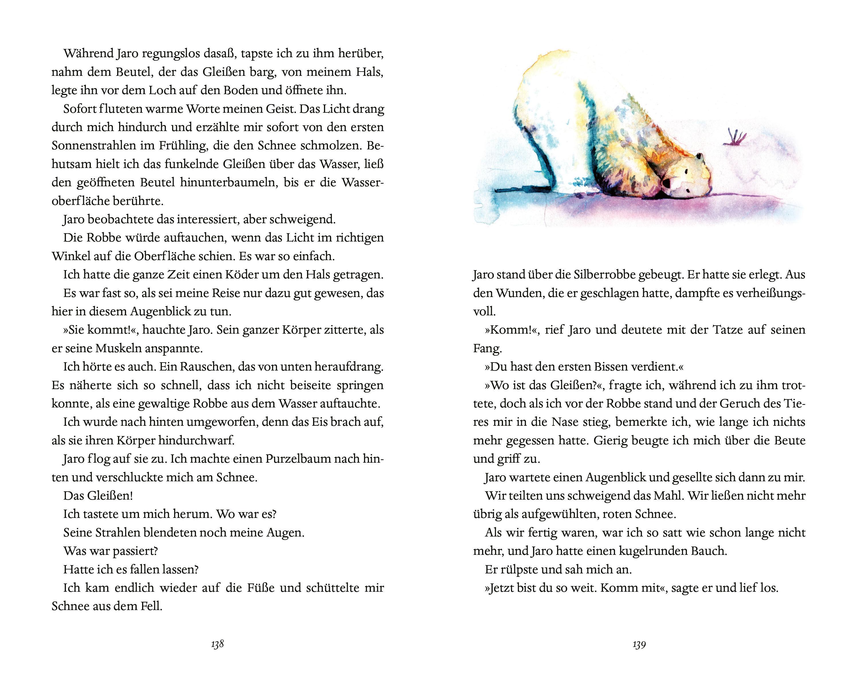 Beispielinhalt (Bild) Triumph der himmelblauen Nacht