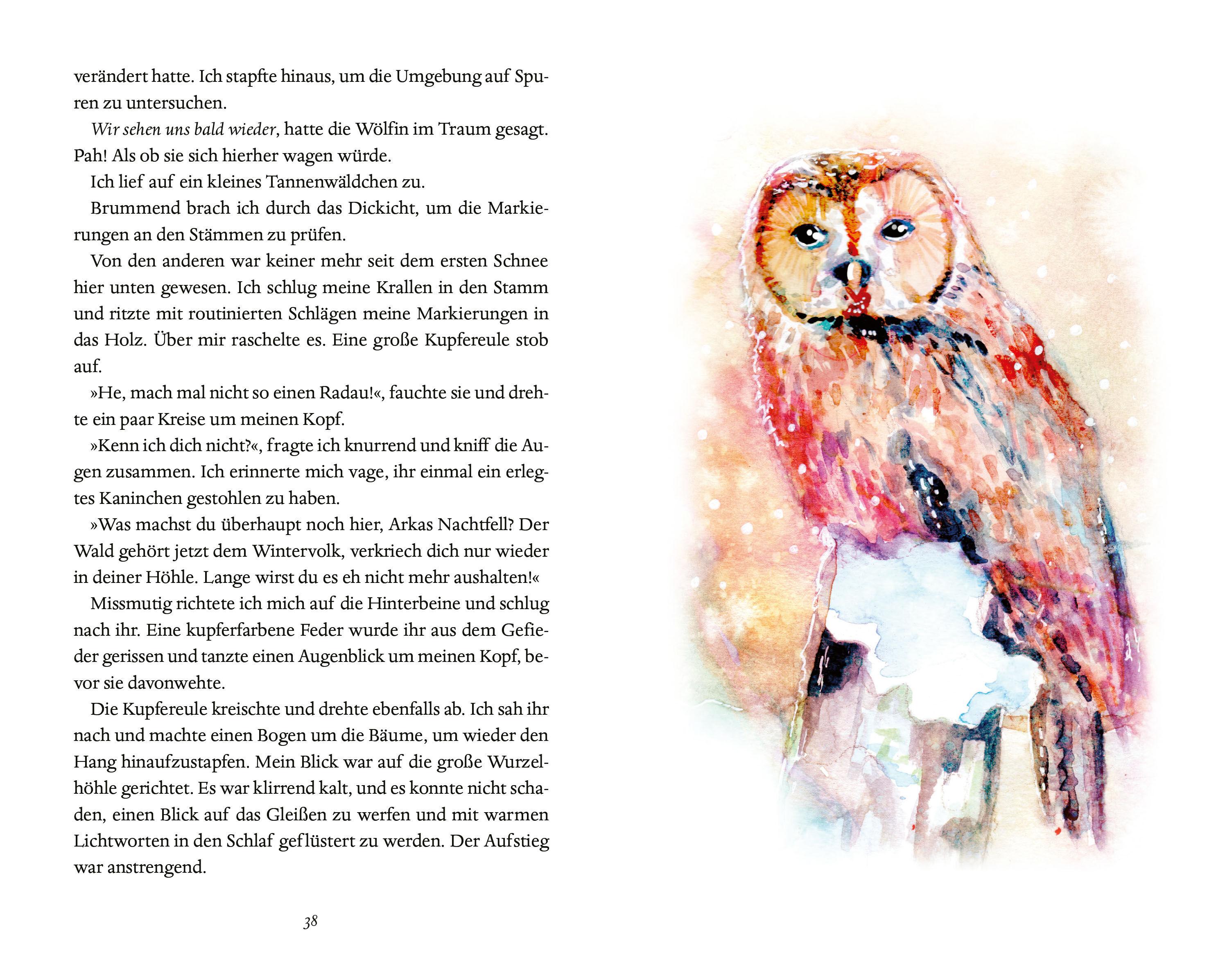 Beispielinhalt (Bild) Triumph der himmelblauen Nacht