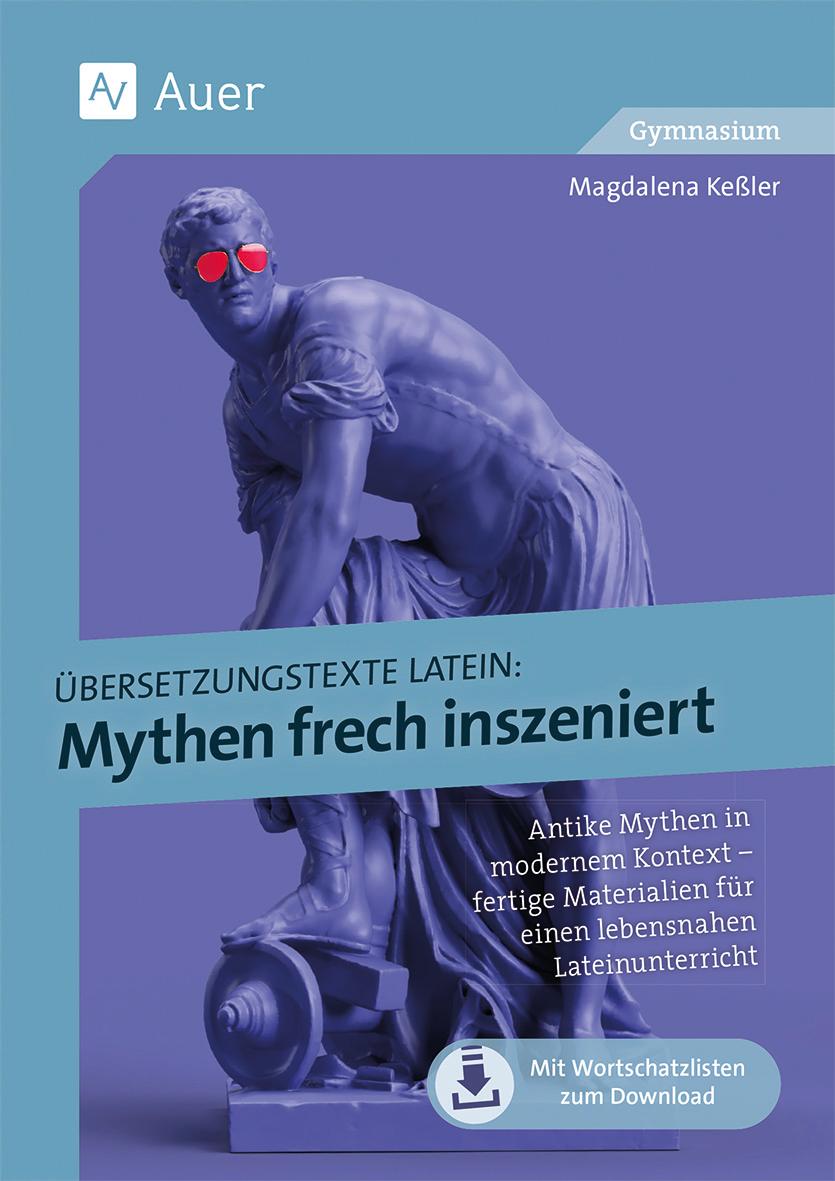 Vorderes Coverbild Übersetzungstexte Latein - Mythen frech inszeniert