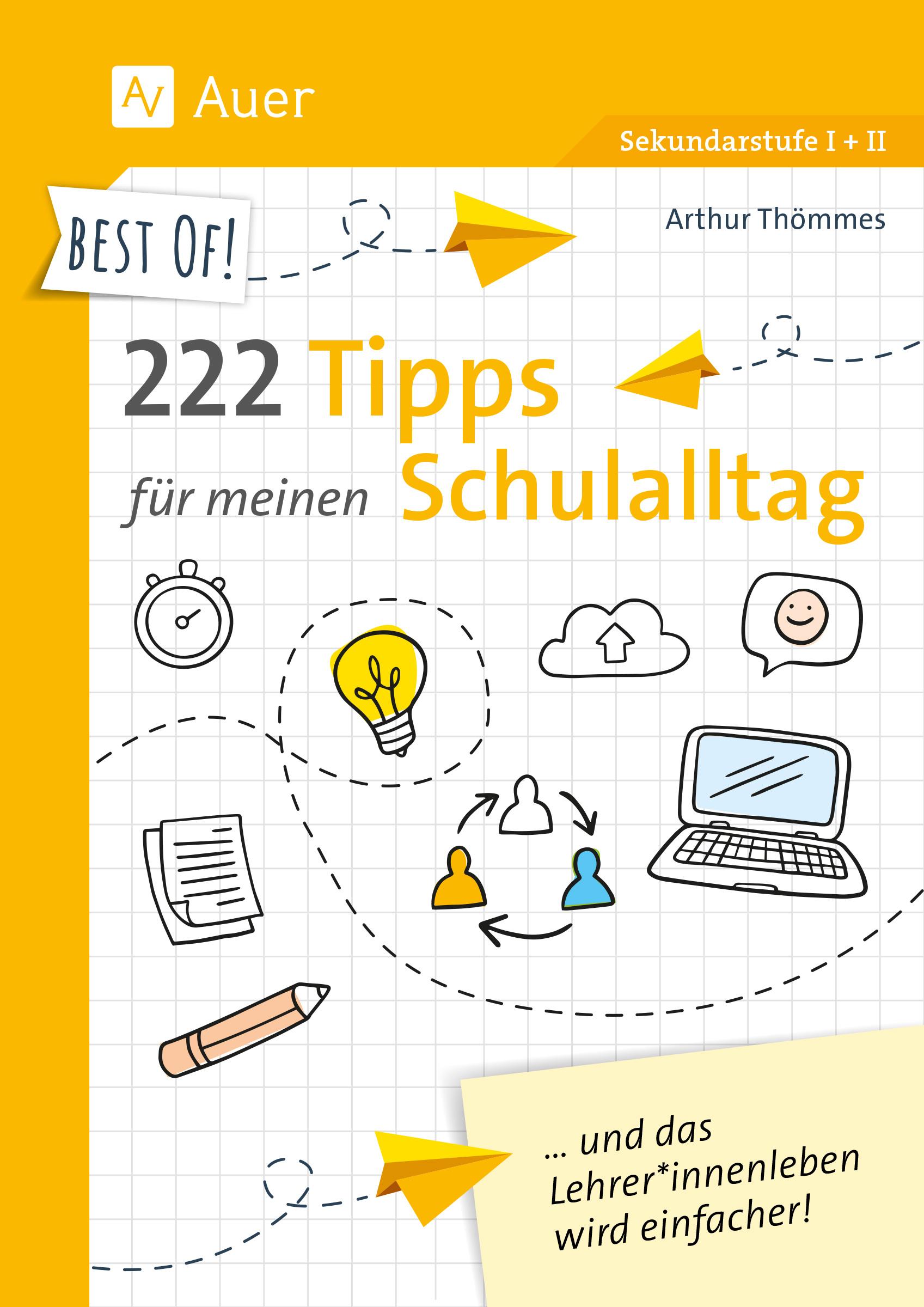 Vorderes Coverbild Best of! 222 Tipps für meinen Schulalltag