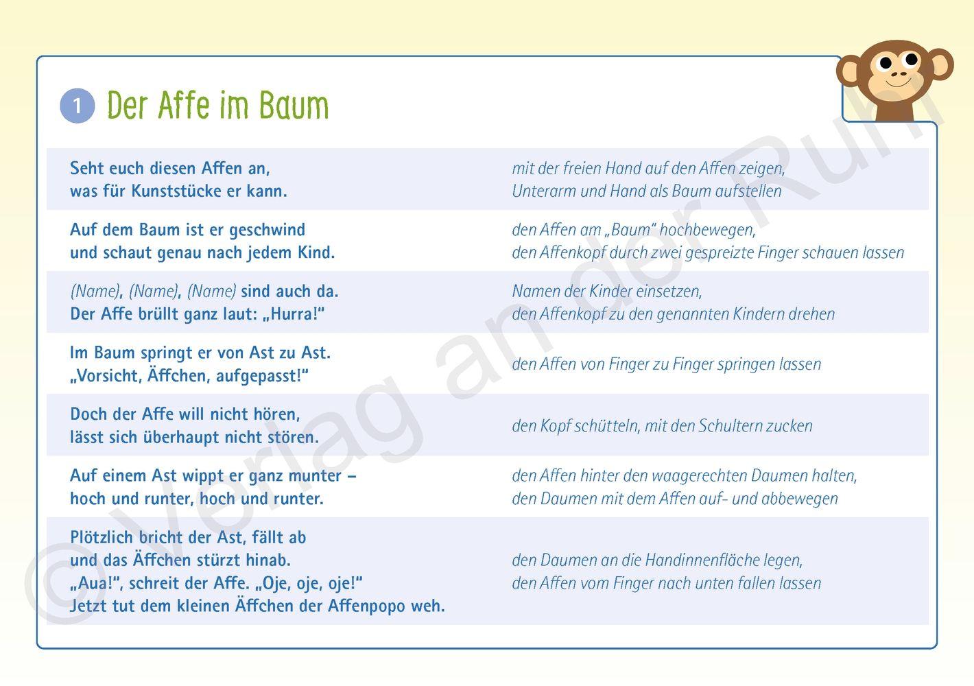 Beispielinhalt (Bild) Fingerpuppen-Geschichten für die Kleinsten