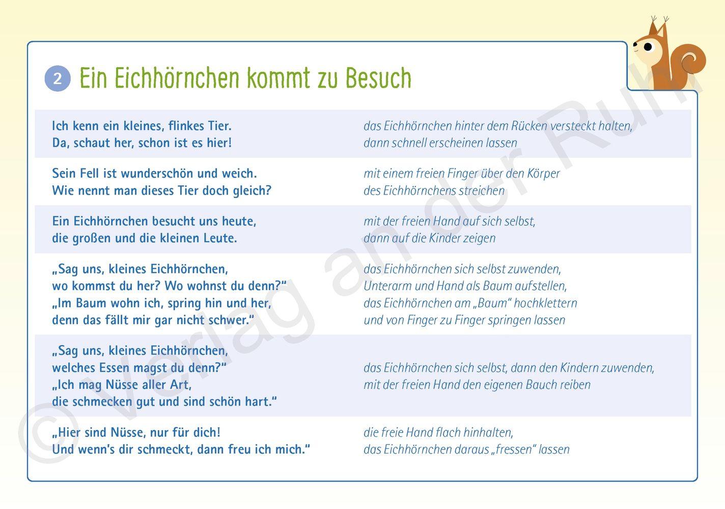 Beispielinhalt (Bild) Fingerpuppen-Geschichten für die Kleinsten