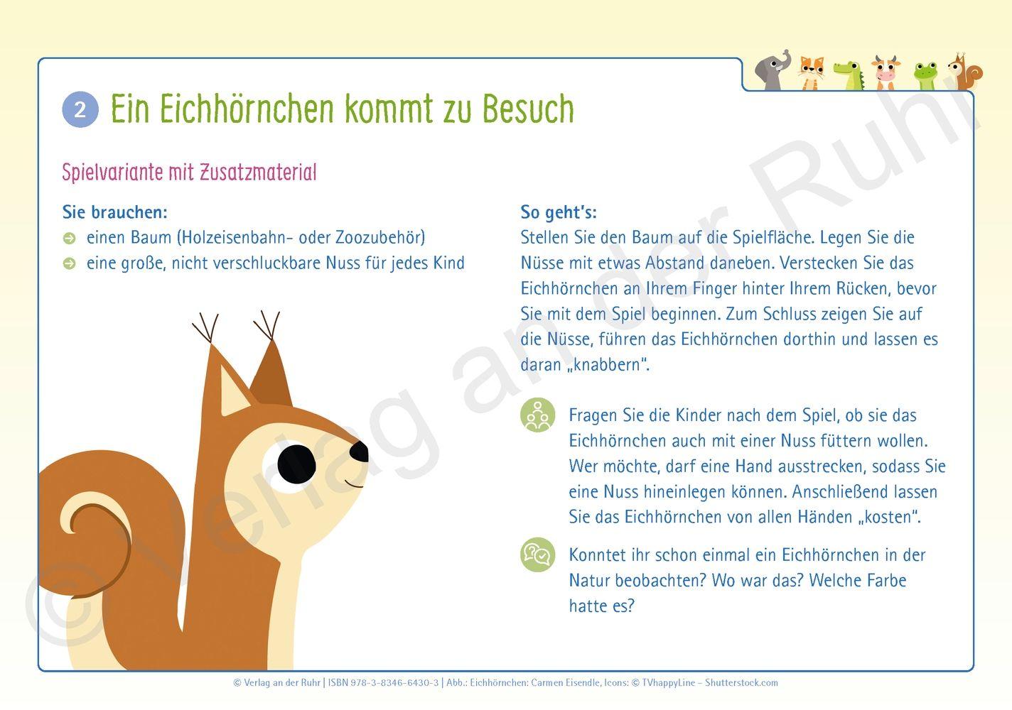 Beispielinhalt (Bild) Fingerpuppen-Geschichten für die Kleinsten