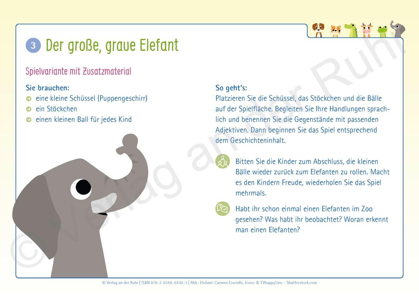Beispielinhalt (Bild) Fingerpuppen-Geschichten für die Kleinsten