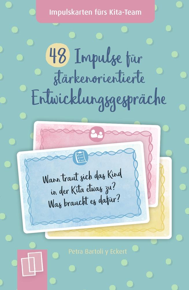 Vorderes Coverbild 48 Impulse für stärkenorientierte Entwicklungsgespräche