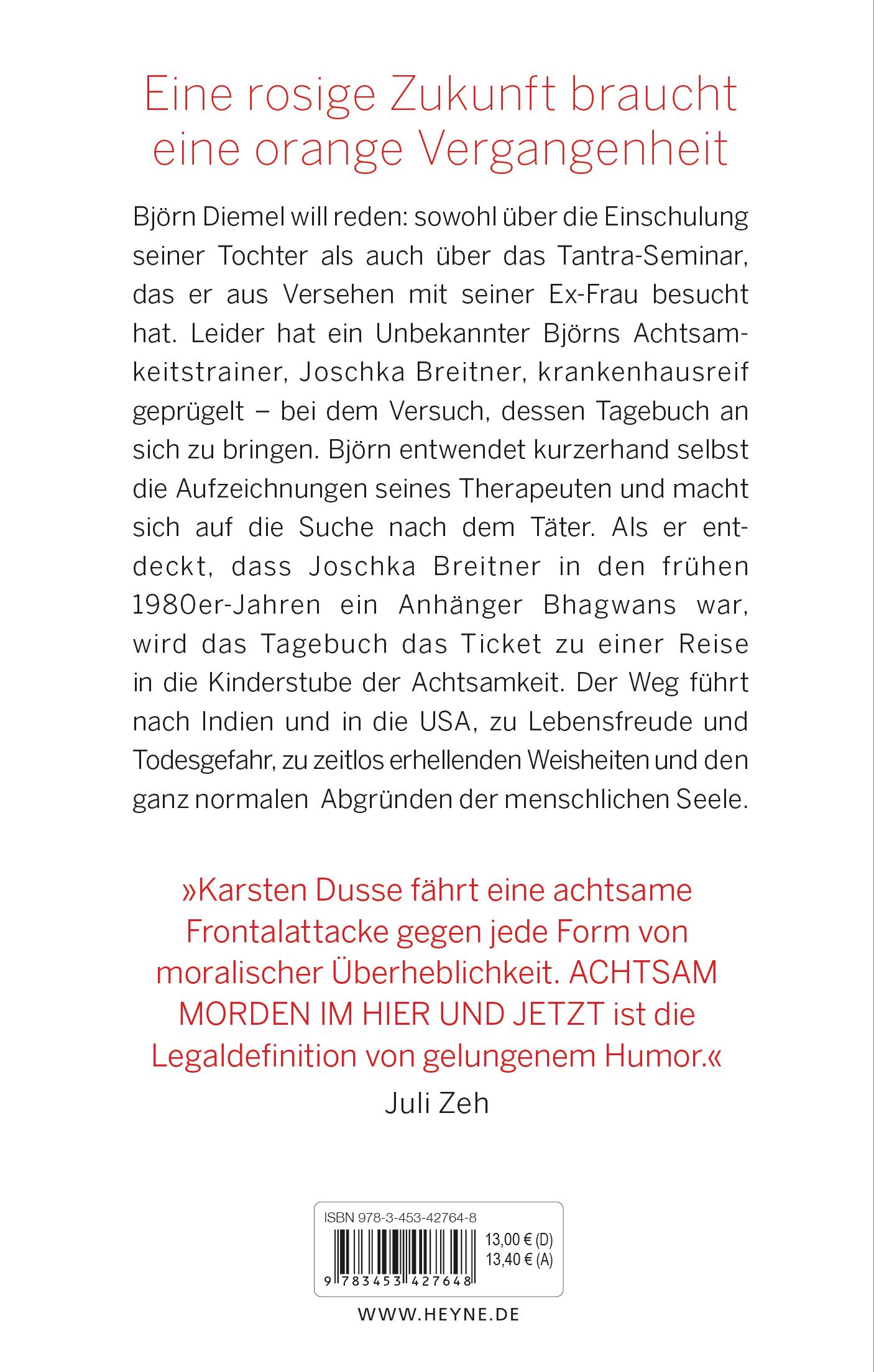 Beispielinhalt (Bild) Achtsam morden im Hier und Jetzt