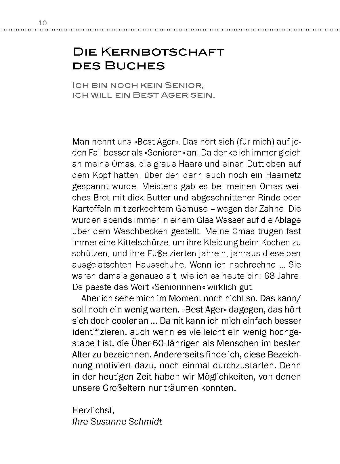 Beispielinhalt (Bild) Nie wieder dick! Abnehmen ab 60