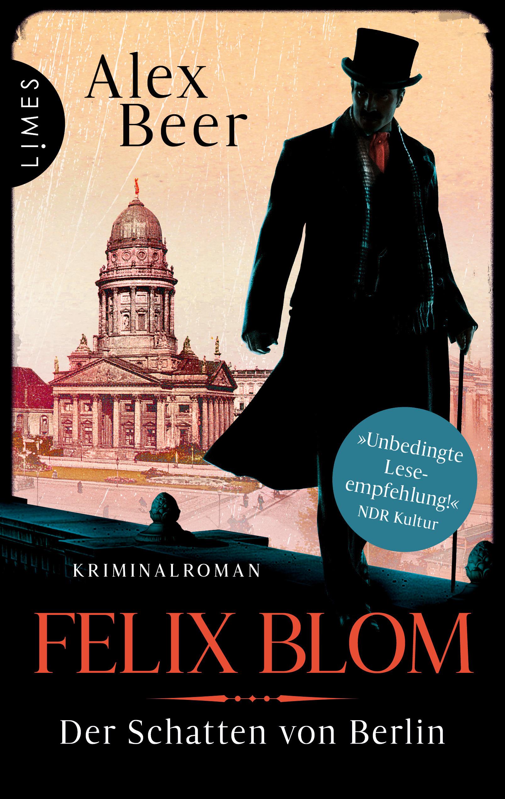 Vorderes Coverbild Felix Blom. Der Schatten von Berlin