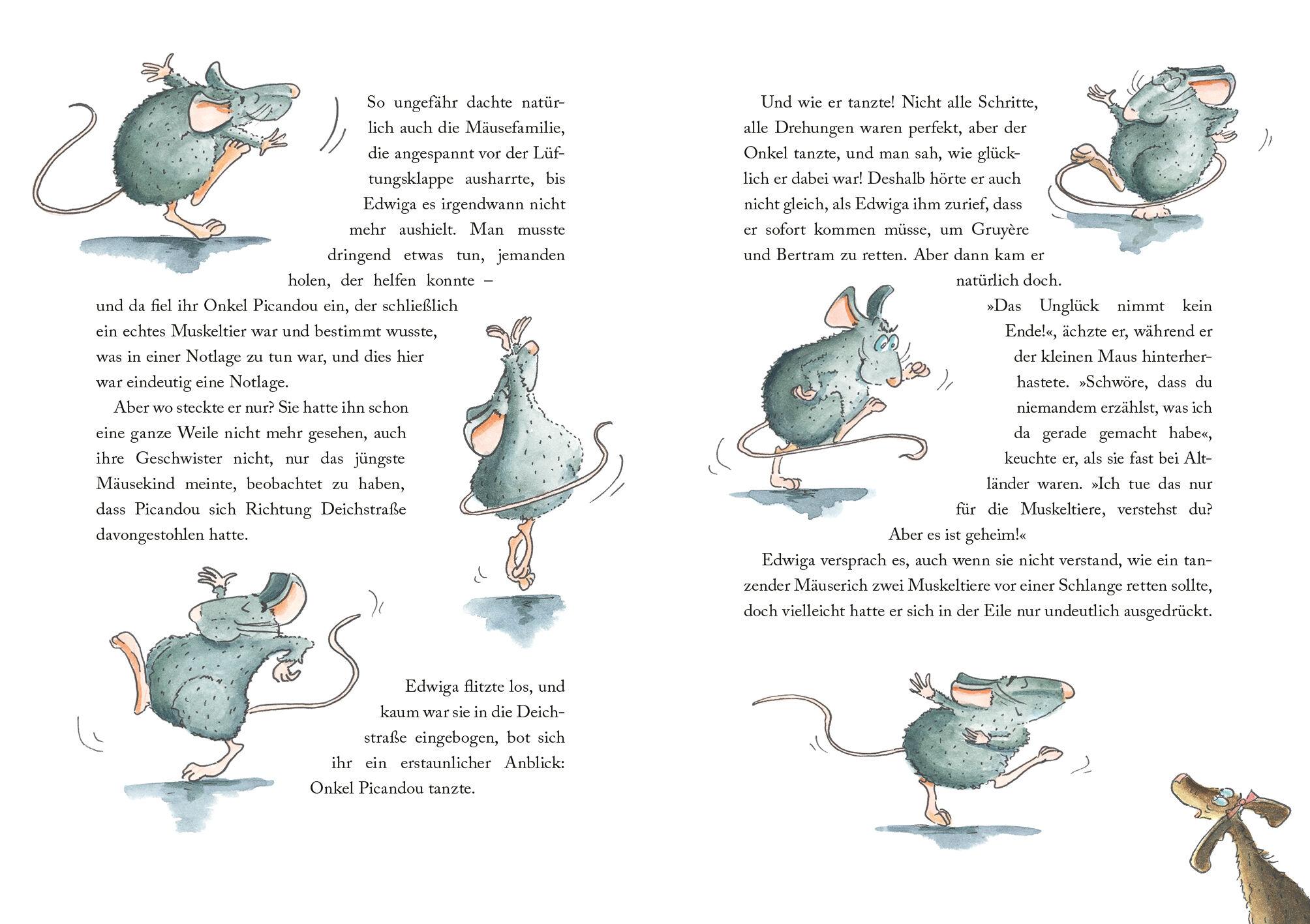 Beispielinhalt (Bild) Die Muskeltiere und die verflixte 13