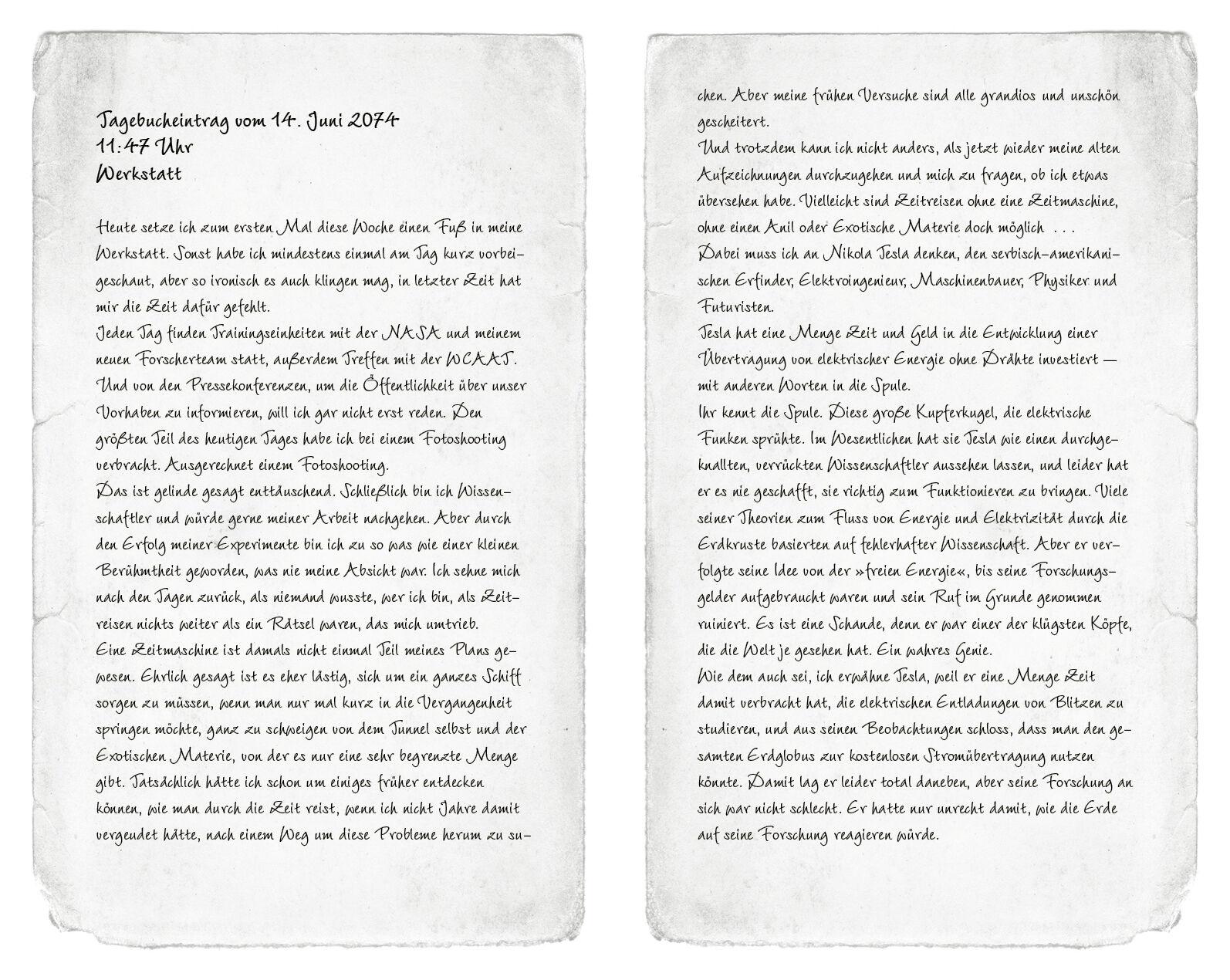 Beispielinhalt (Bild) Stolen Time - Gestohlenes Schicksal