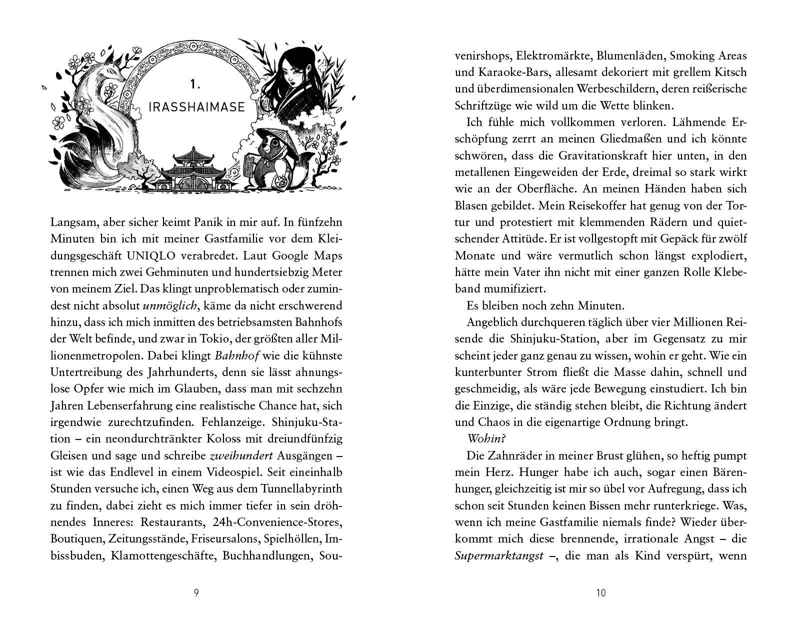 Beispielinhalt (Bild) Tokioregen