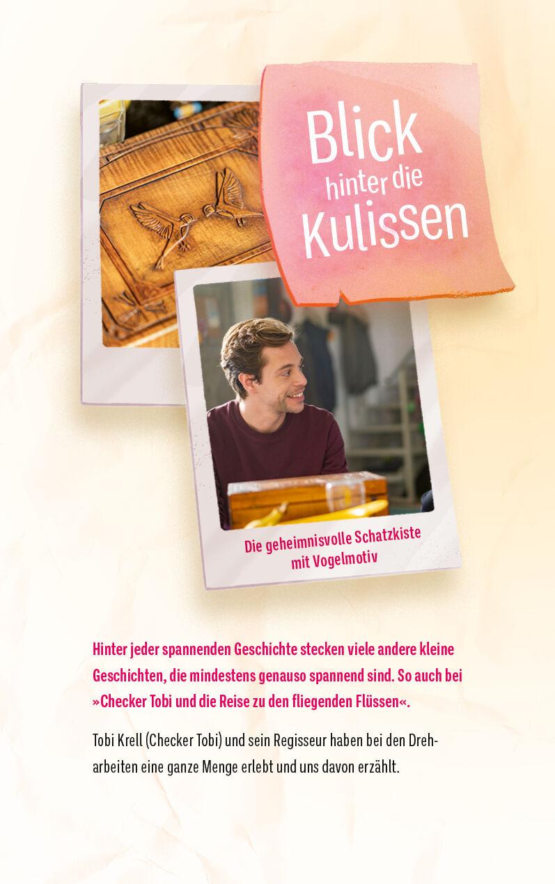 Beispielinhalt (Bild) Checker Tobi und die Reise zu den fliegenden Flüssen - Das Buch zum Film