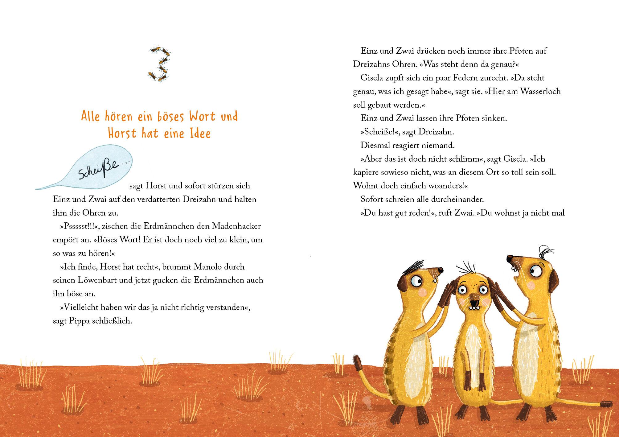 Beispielinhalt (Bild) Wilde Woche - Montags ist immer Safari