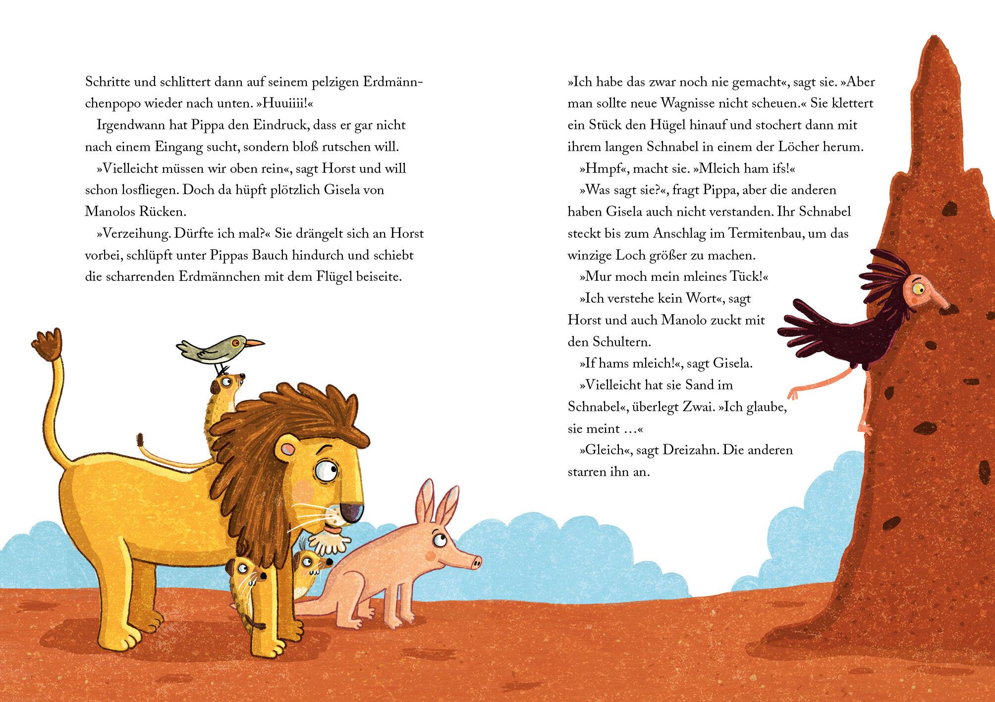 Beispielinhalt (Bild) Wilde Woche - Montags ist immer Safari