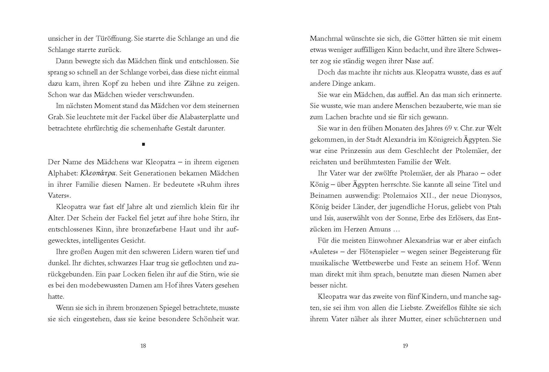 Beispielinhalt (Bild) Weltgeschichte(n) - Die letzte Pharaonin: Kleopatra