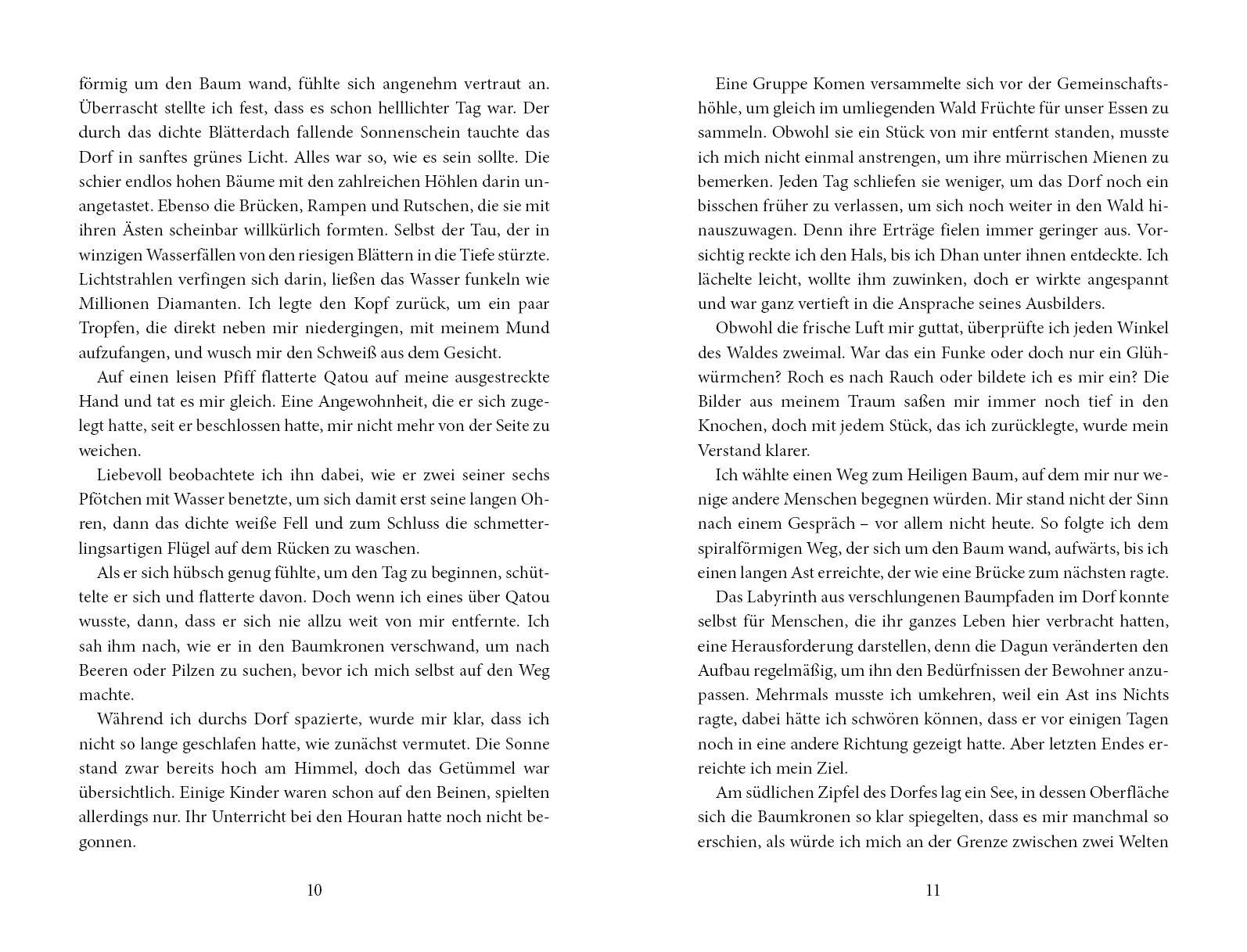 Beispielinhalt (Bild) Iron Empire - Erwählt vom Licht der Wälder