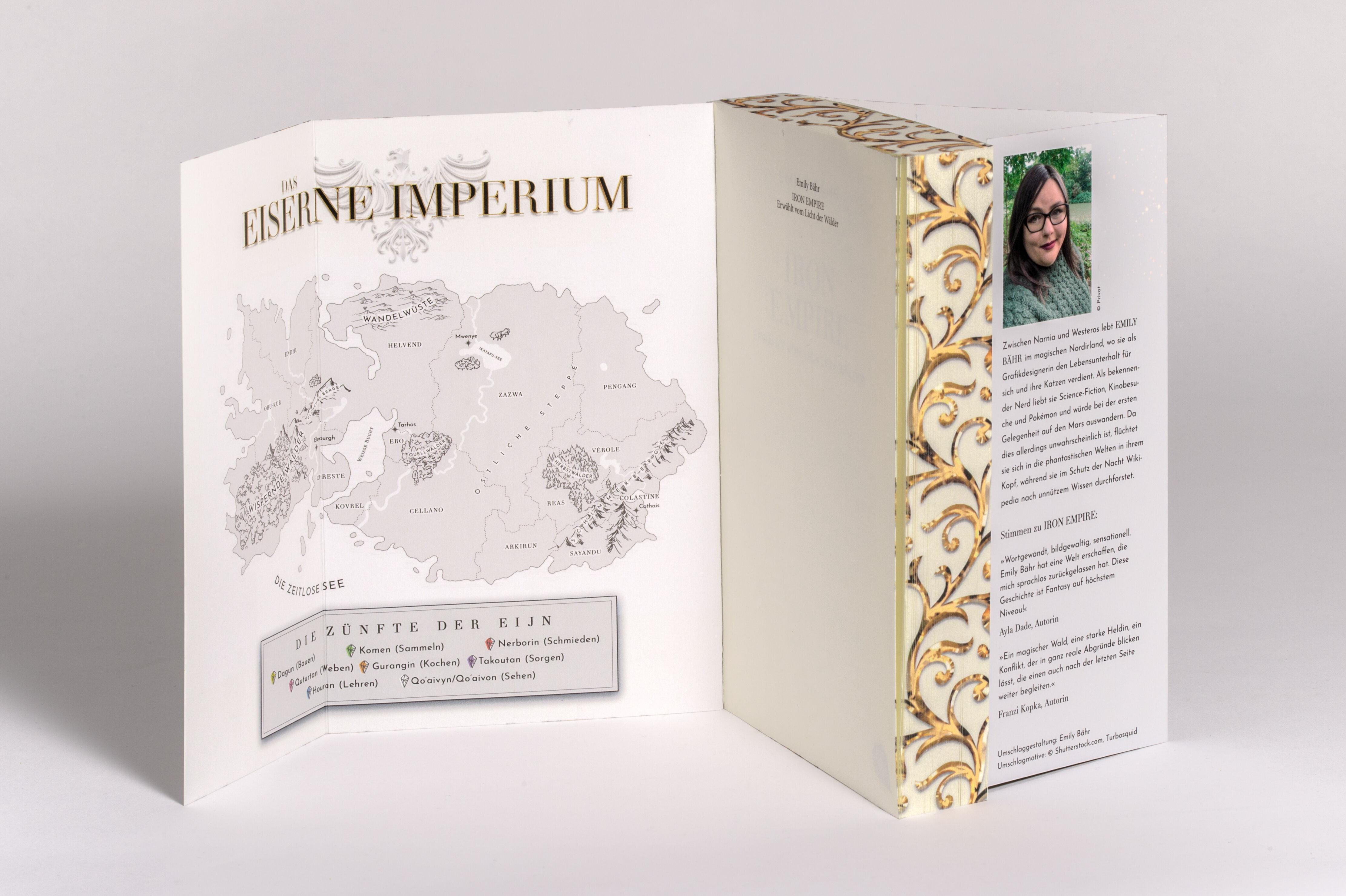 Beispielinhalt (Bild) Iron Empire - Erwählt vom Licht der Wälder