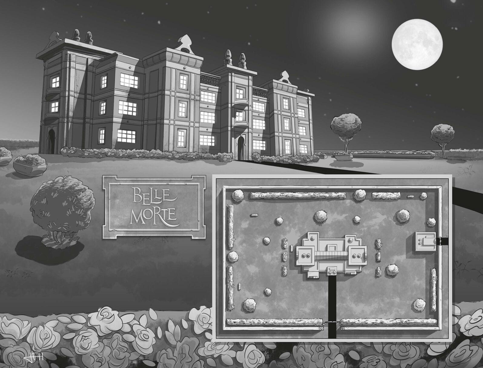 Beispielinhalt (Bild) Belle Morte - Rot wie Blut