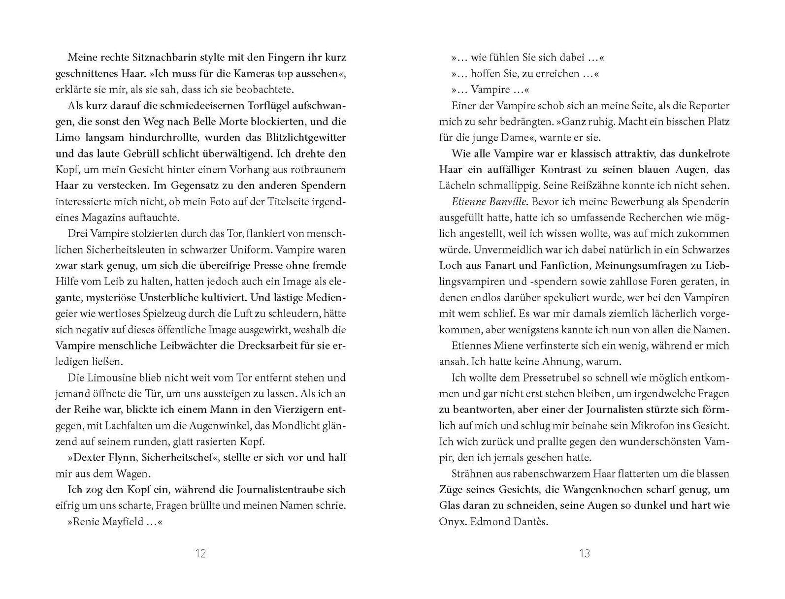 Beispielinhalt (Bild) Belle Morte - Rot wie Blut