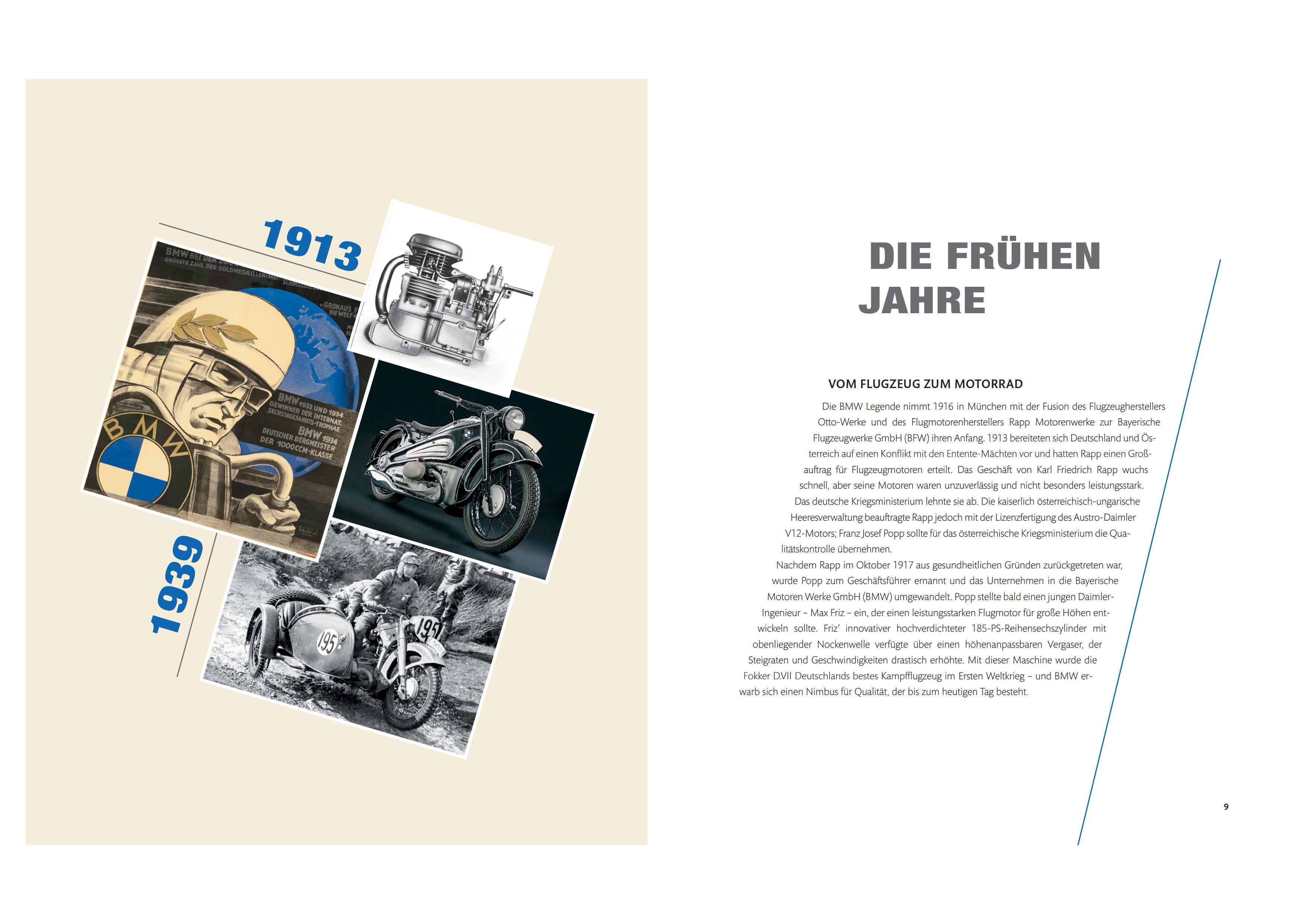 Beispielinhalt (Bild) BMW Motorrad. Legende auf 2 Rädern seit 100 Jahren
