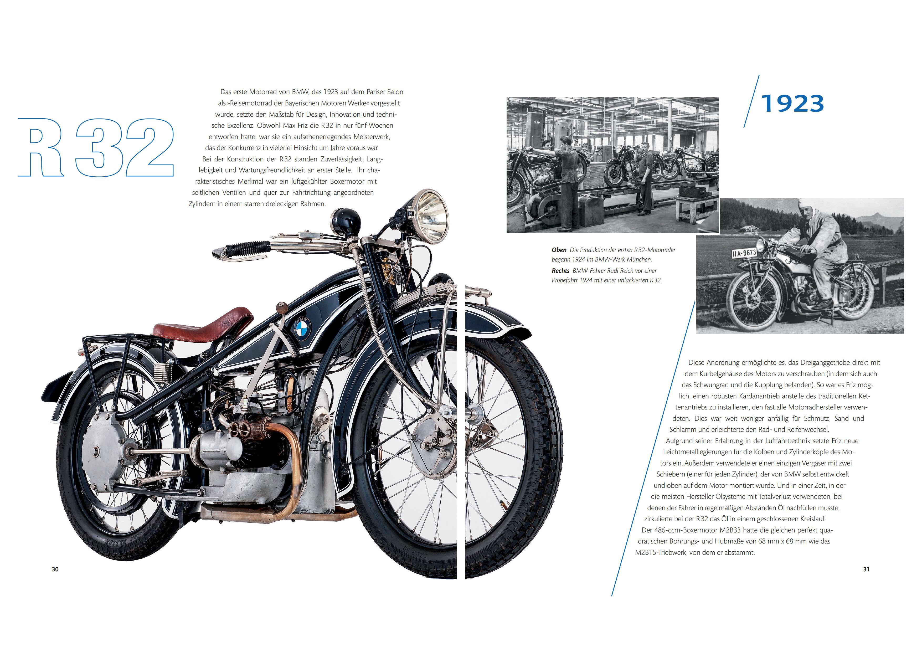 Beispielinhalt (Bild) BMW Motorrad. Legende auf 2 Rädern seit 100 Jahren