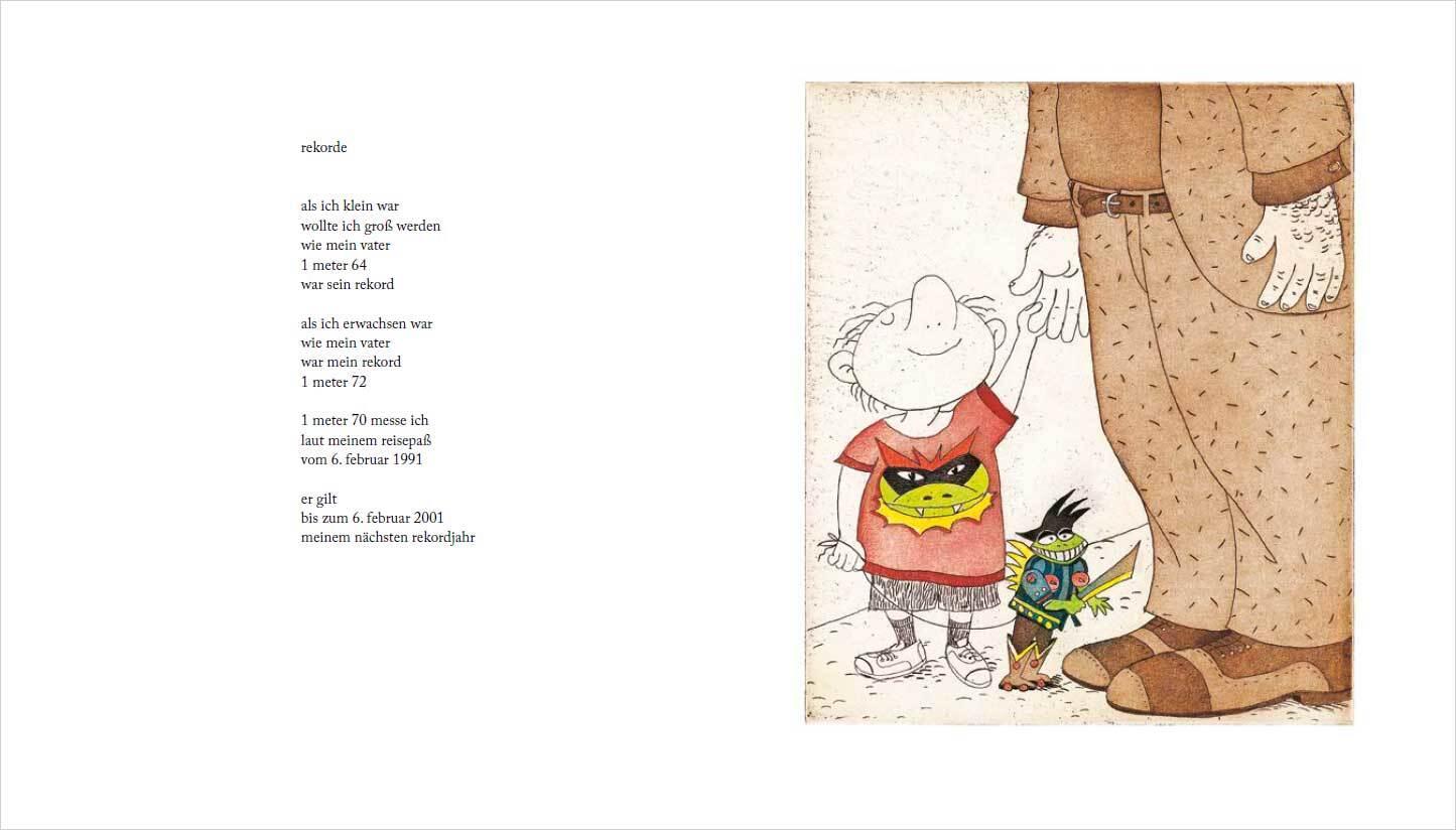 Beispielinhalt (Bild) Ottos Mops hopst - Absurd komische Gedichte vom Meister des Sprachwitzes. Für Kinder ab 5 Jahren