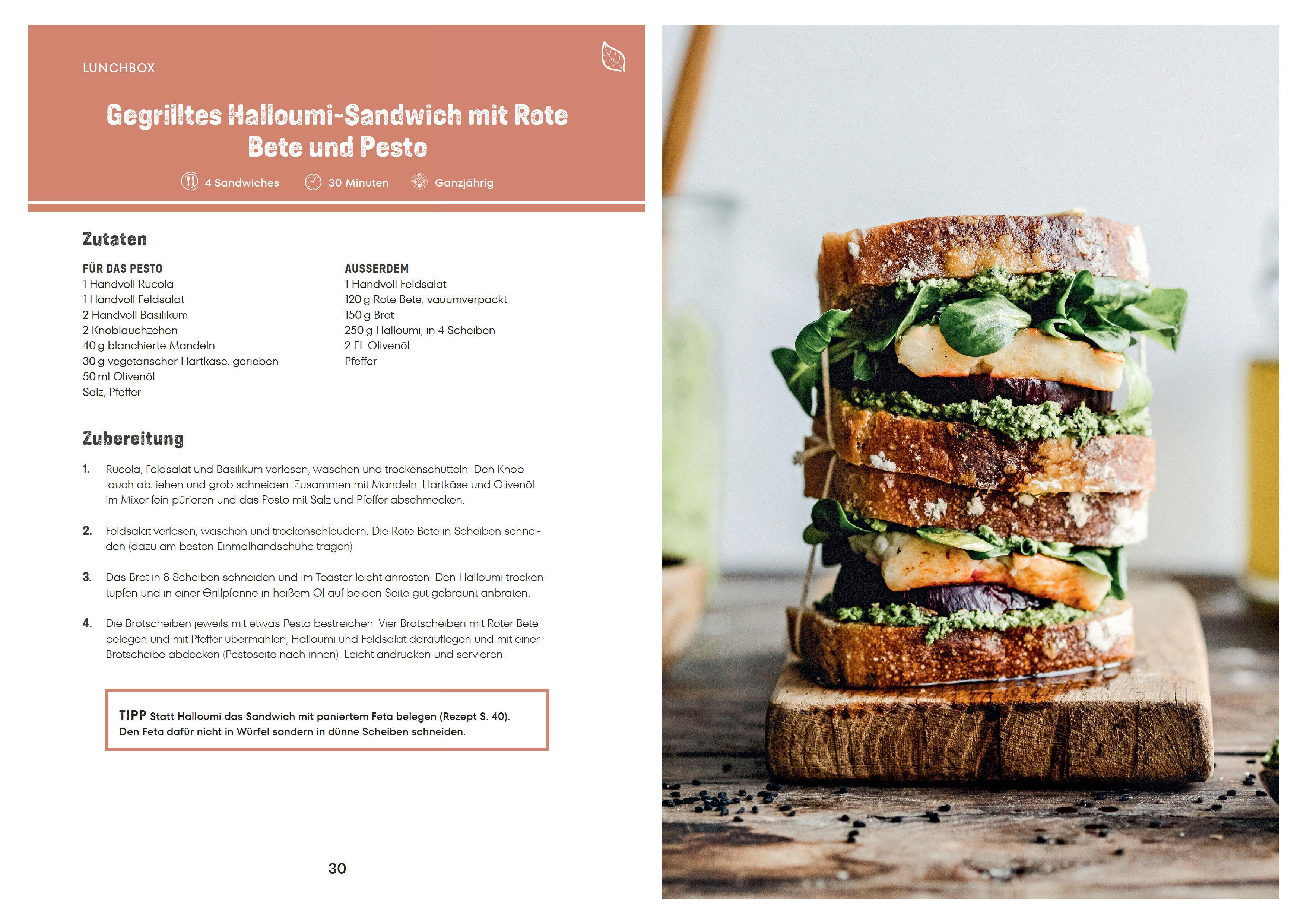 Beispielinhalt (Bild) Preiswert & nachhaltig kochen - vegetarische Rezepte mit wenigen Zutaten