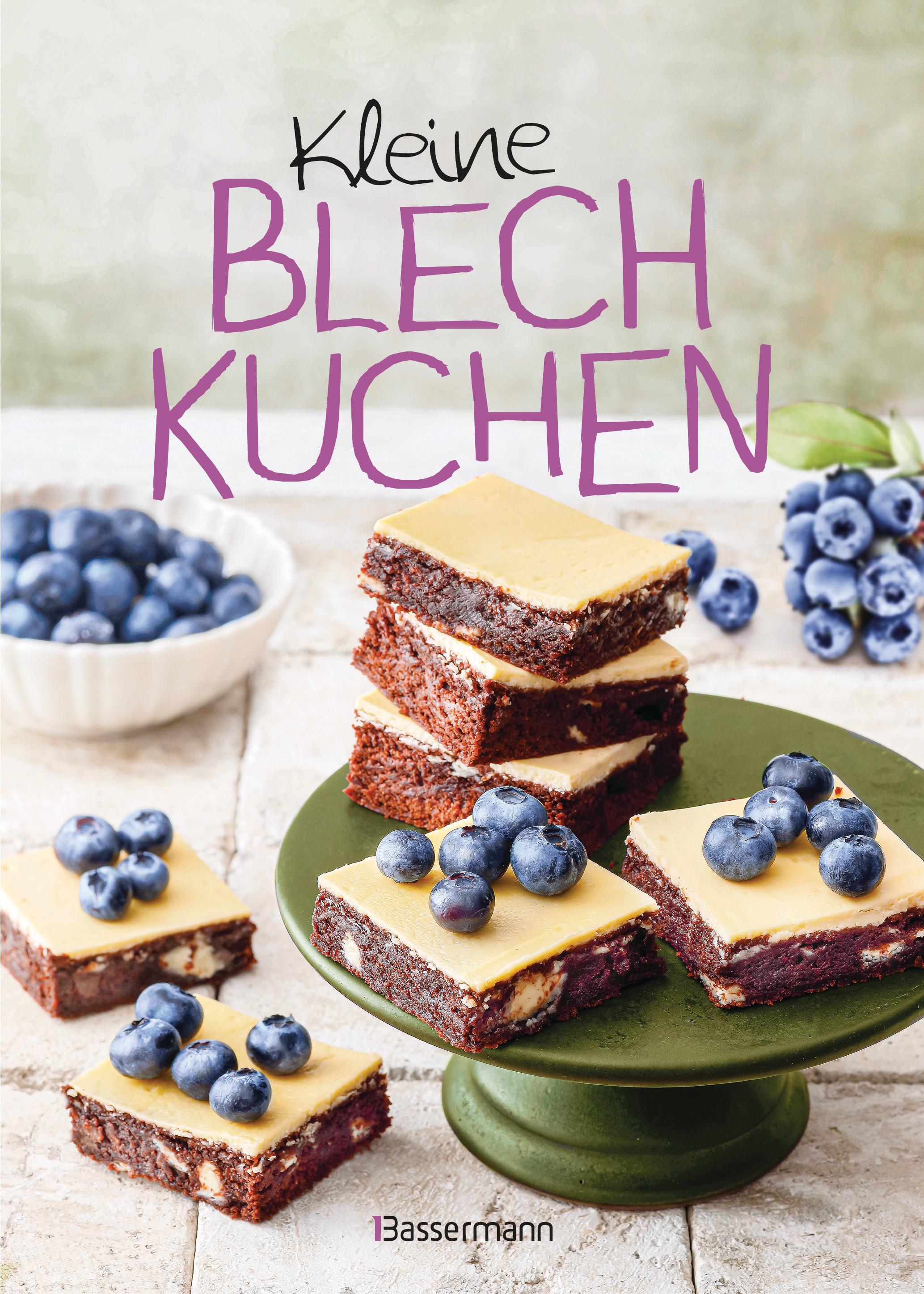 Vorderes Coverbild Kleine Blechkuchen - die besten Backrezepte für kleine Bleche