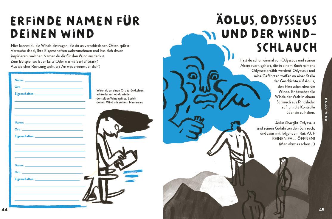 Beispielinhalt (Bild) Hallo Wind. Hallo Sonne