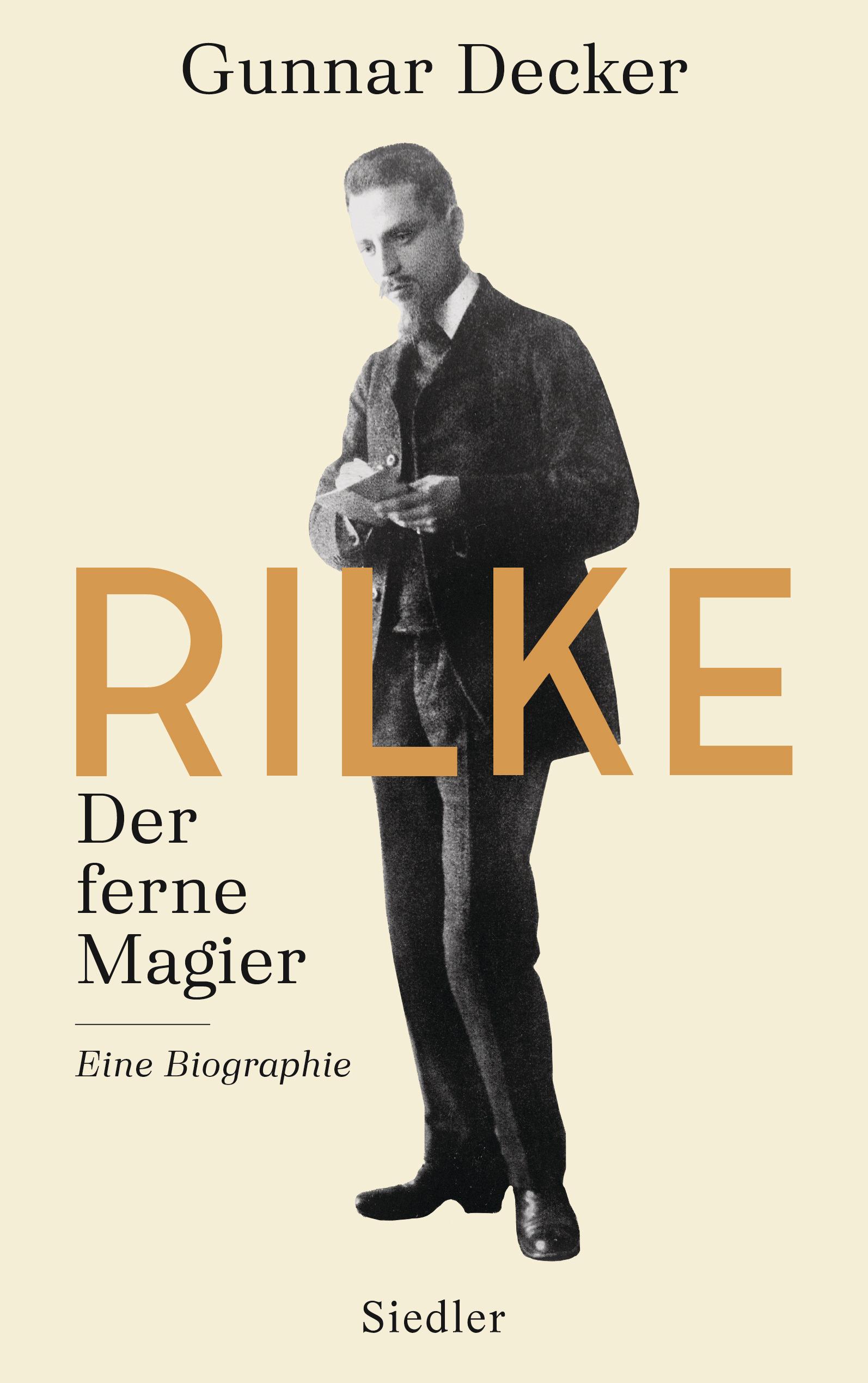 Vorderes Coverbild Rilke. Der ferne Magier