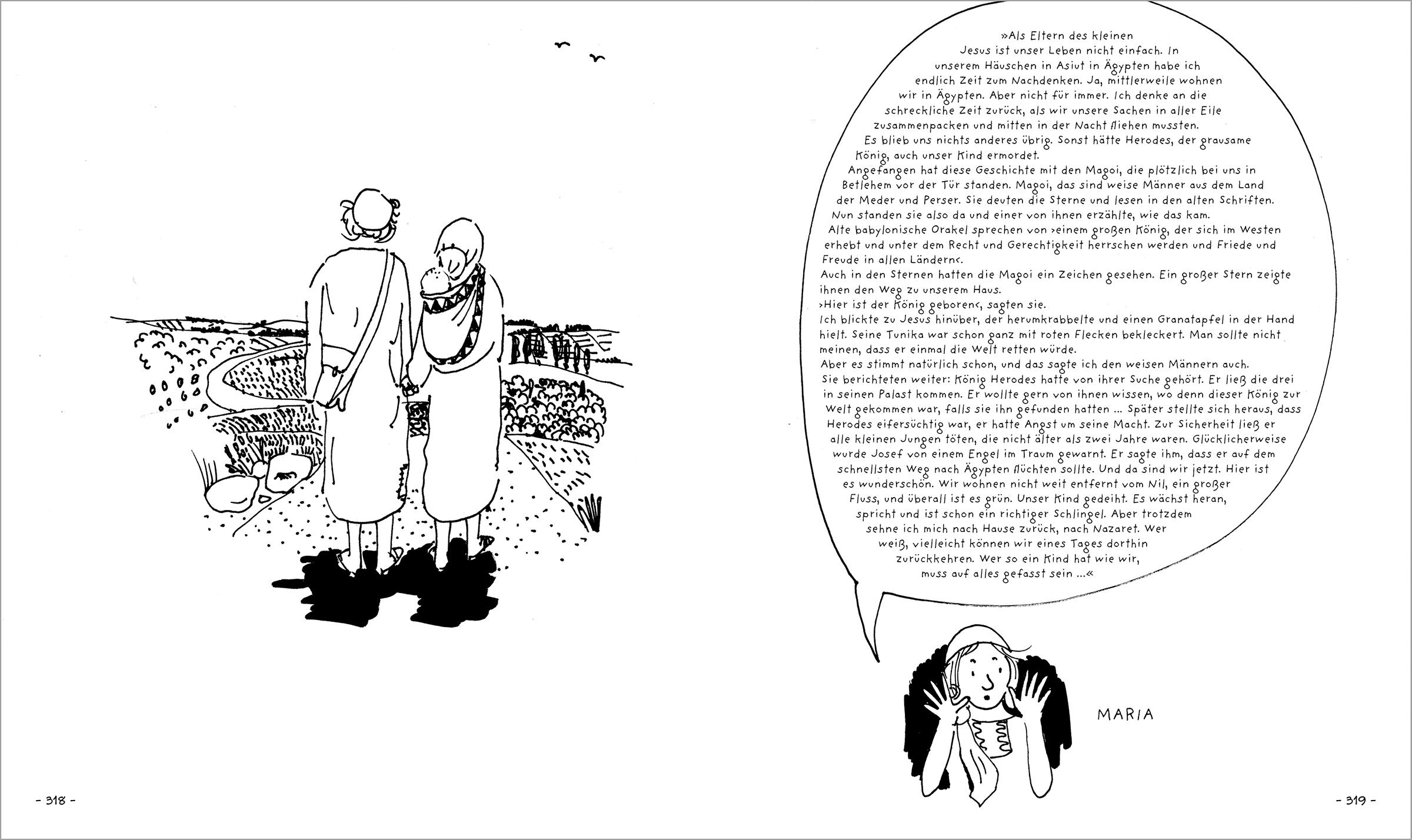 Beispielinhalt (Bild) Die Bibel. Graphic Novel
