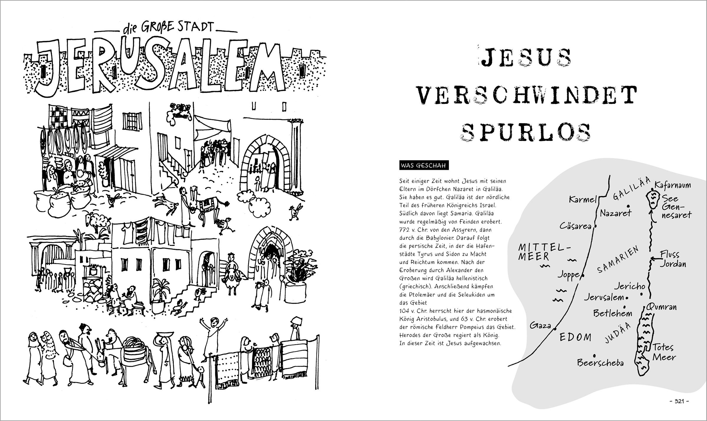 Beispielinhalt (Bild) Die Bibel. Graphic Novel