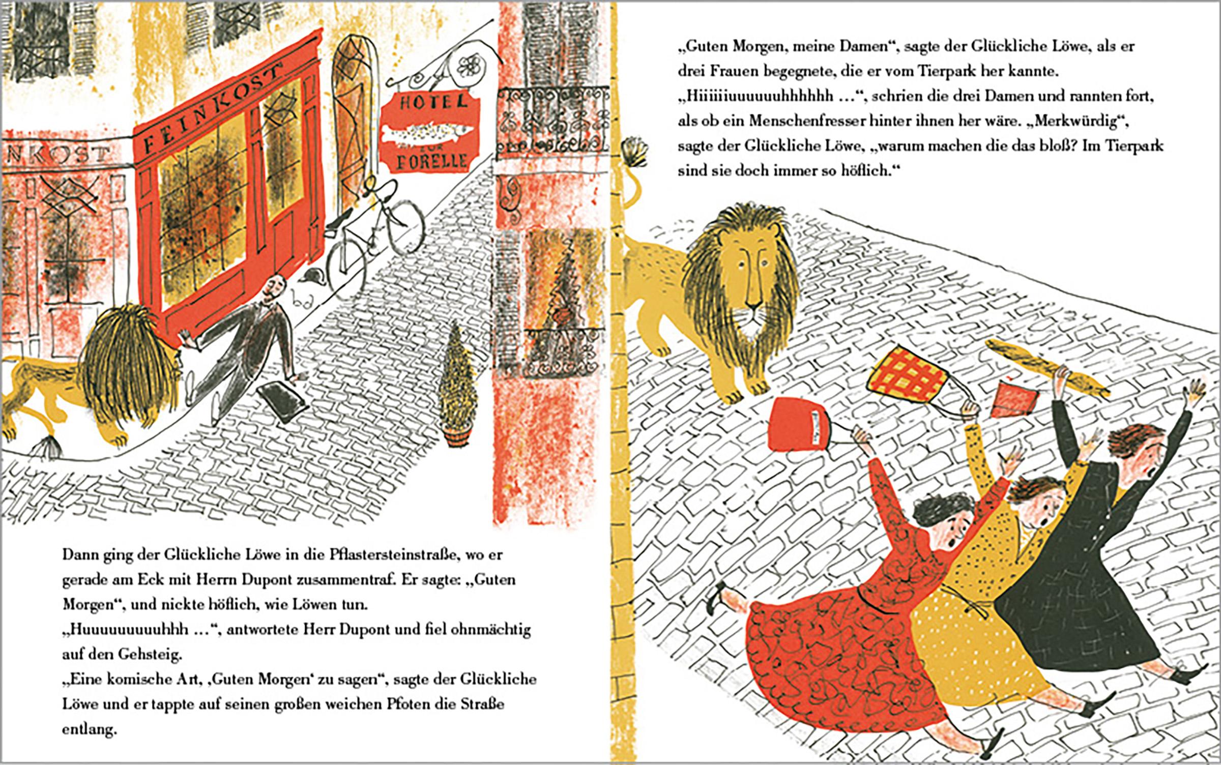 Beispielinhalt (Bild) Der Glückliche Löwe (Pappbilderbuch)