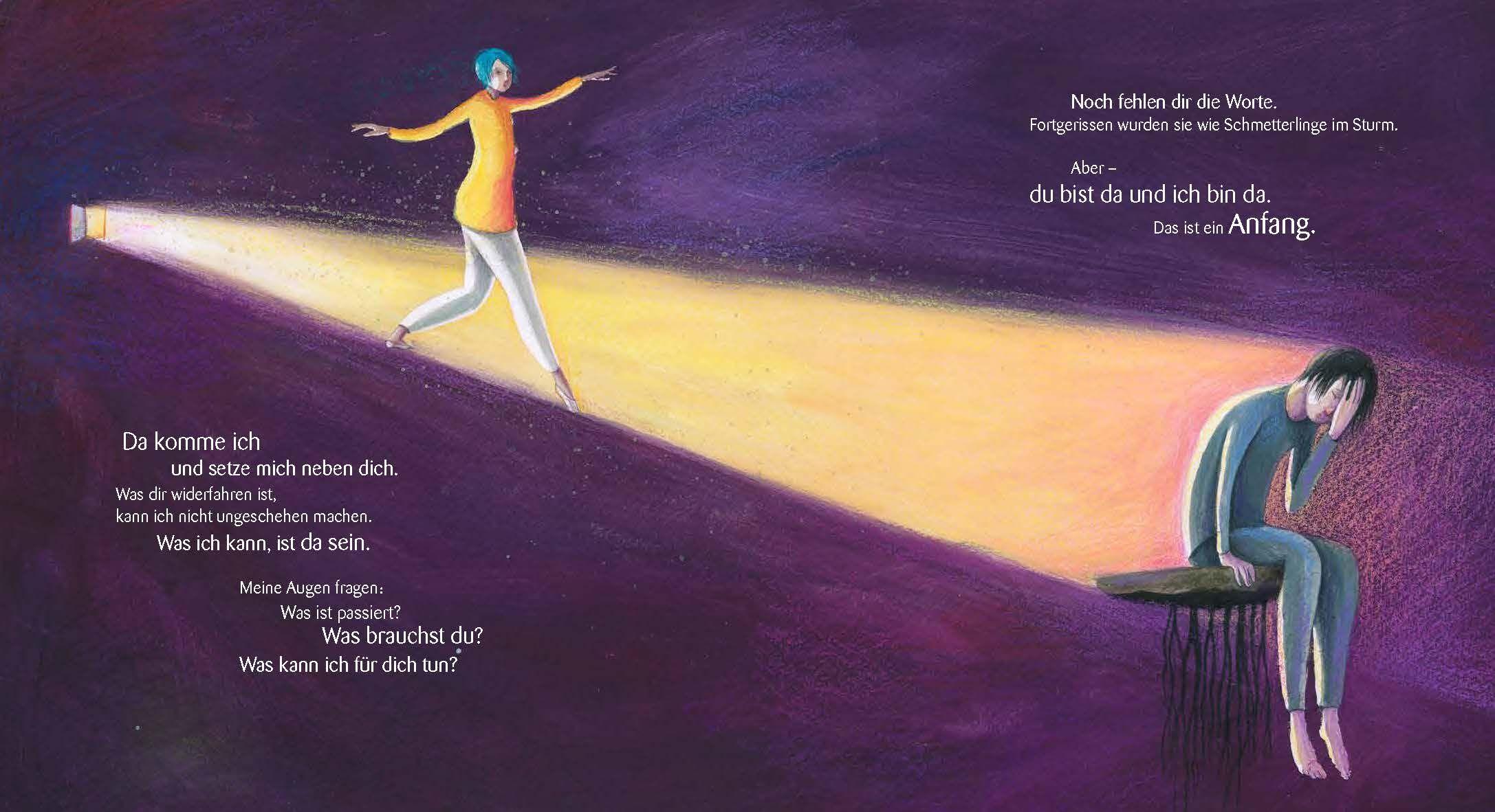 Beispielinhalt (Bild) Getröstet