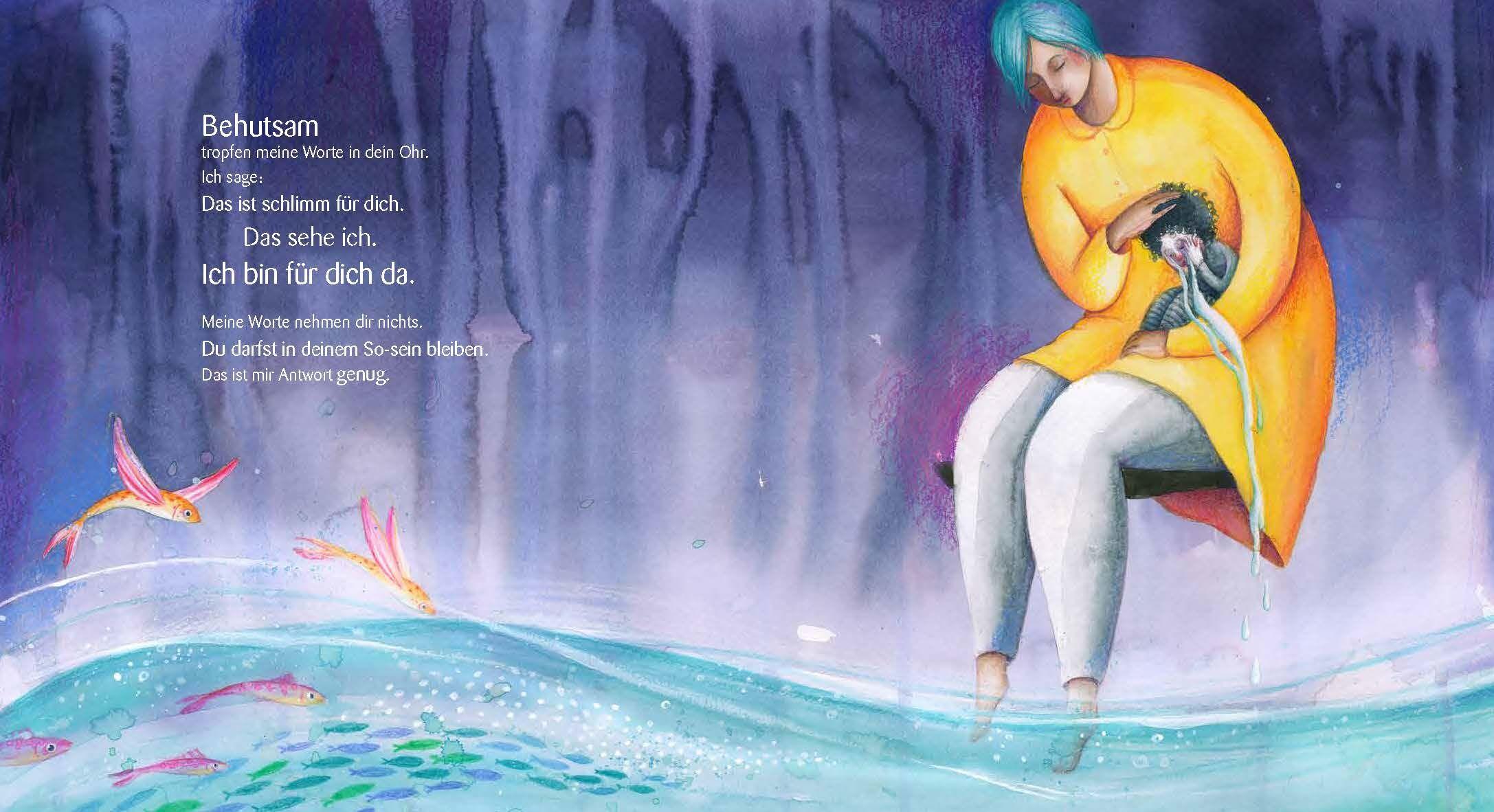 Beispielinhalt (Bild) Getröstet